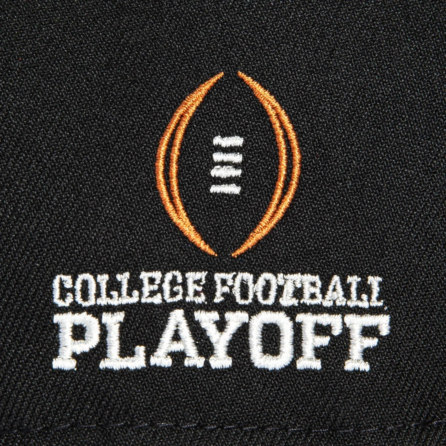 New Era 9Seventy Texas Longhorns College Football Playoff Patch Rose Bowl Game Stretch-Snapback Hat - Black, Burnt Orange sold by Hat Club product image thumbnail 4