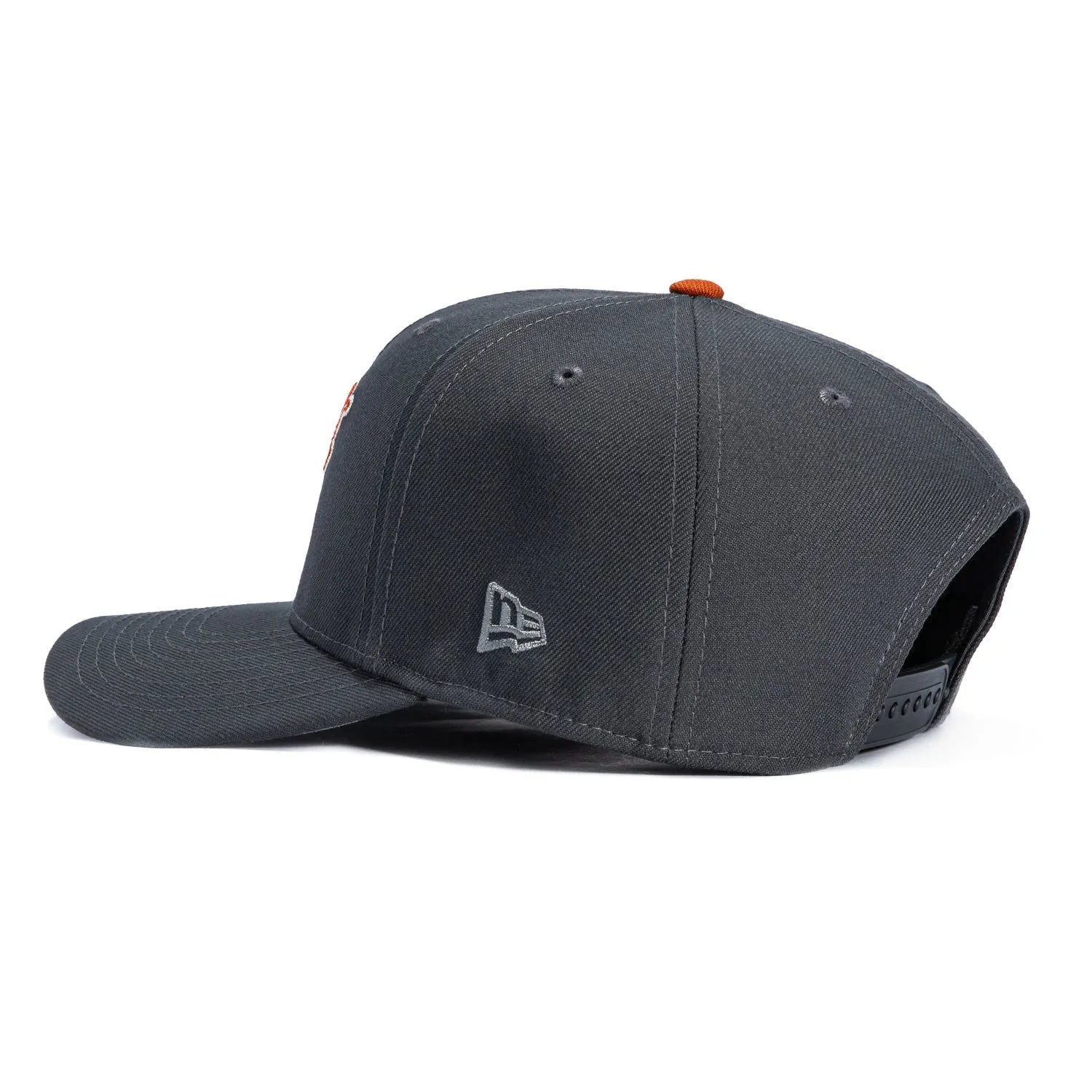 New Era 9Seventy Texas Longhorns Beavo Stretch-Snapback Hat - Graphite sold by Hat Club product image thumbnail 2