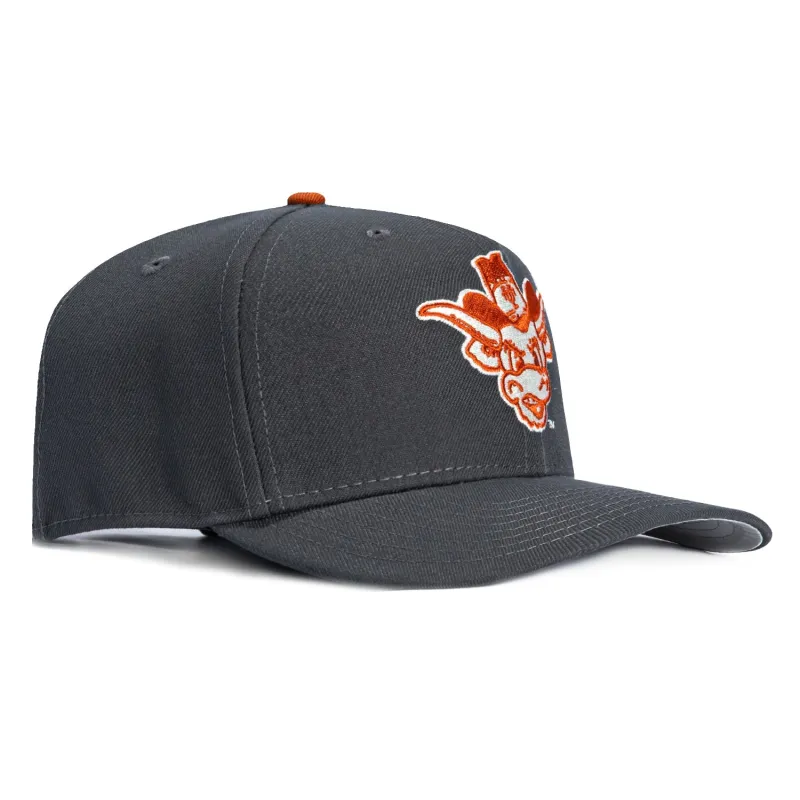 New Era 9Seventy Texas Longhorns Beavo Stretch-Snapback Hat - Graphite made by New Era
