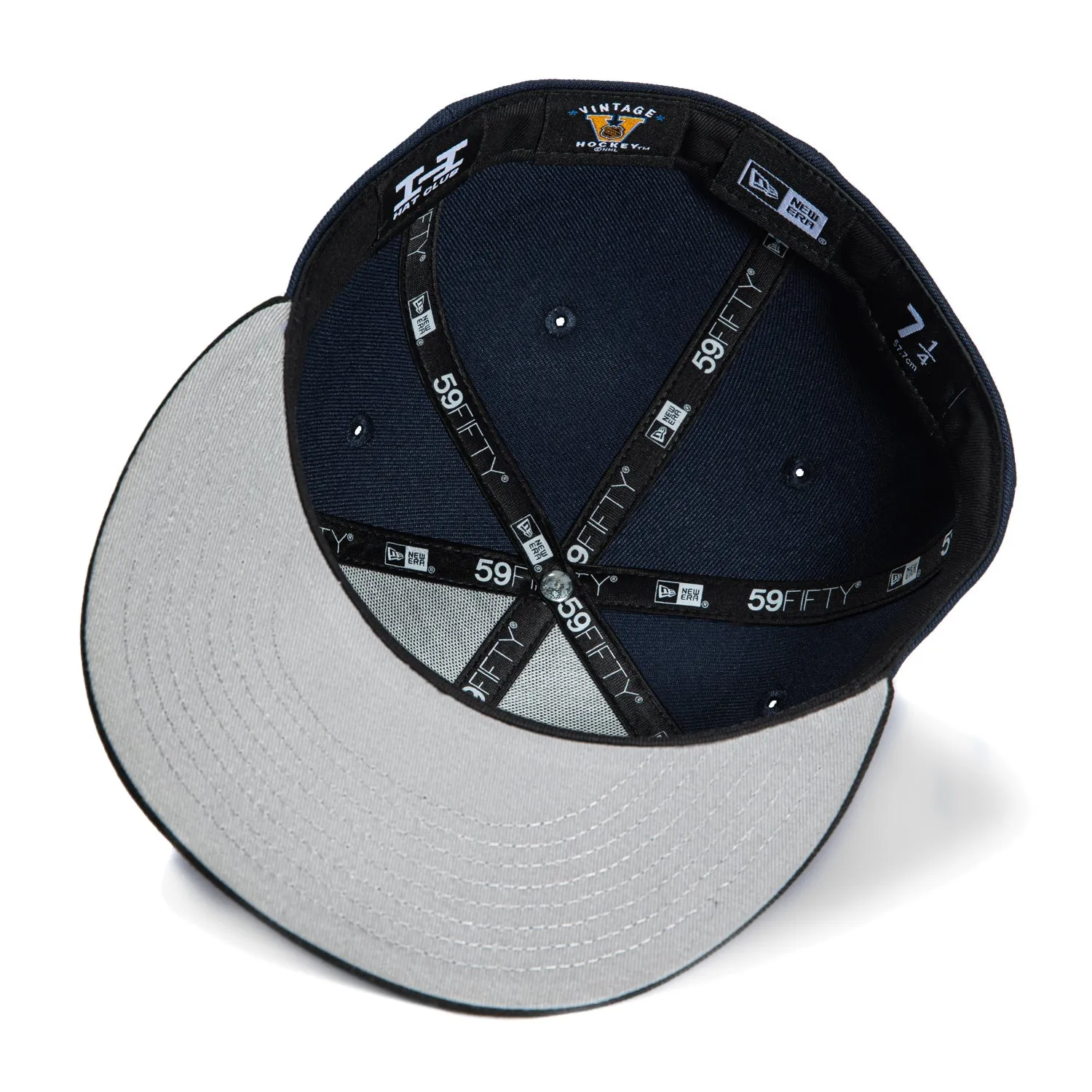 New Era 59Fifty Dallas Stars 20th Anniversary Patch Hat - Navy, Black, Metallic Silver sold by Hat Club product image thumbnail 2