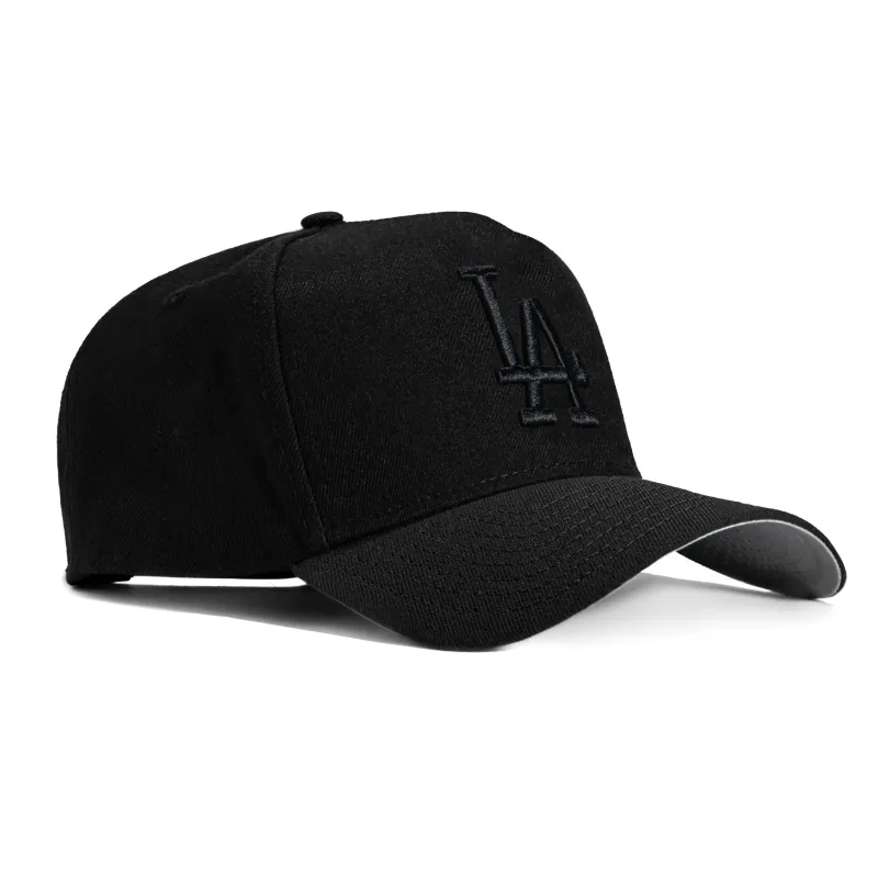 47 Brand Los Angeles Dodgers MVP Adjustable Velcro Hat - Black, Black made by 47