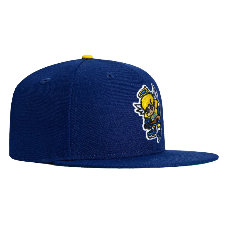 New Era 59Fifty St Paul Saints Fighting Saints Patch Hat - Royal sold by Hat Club