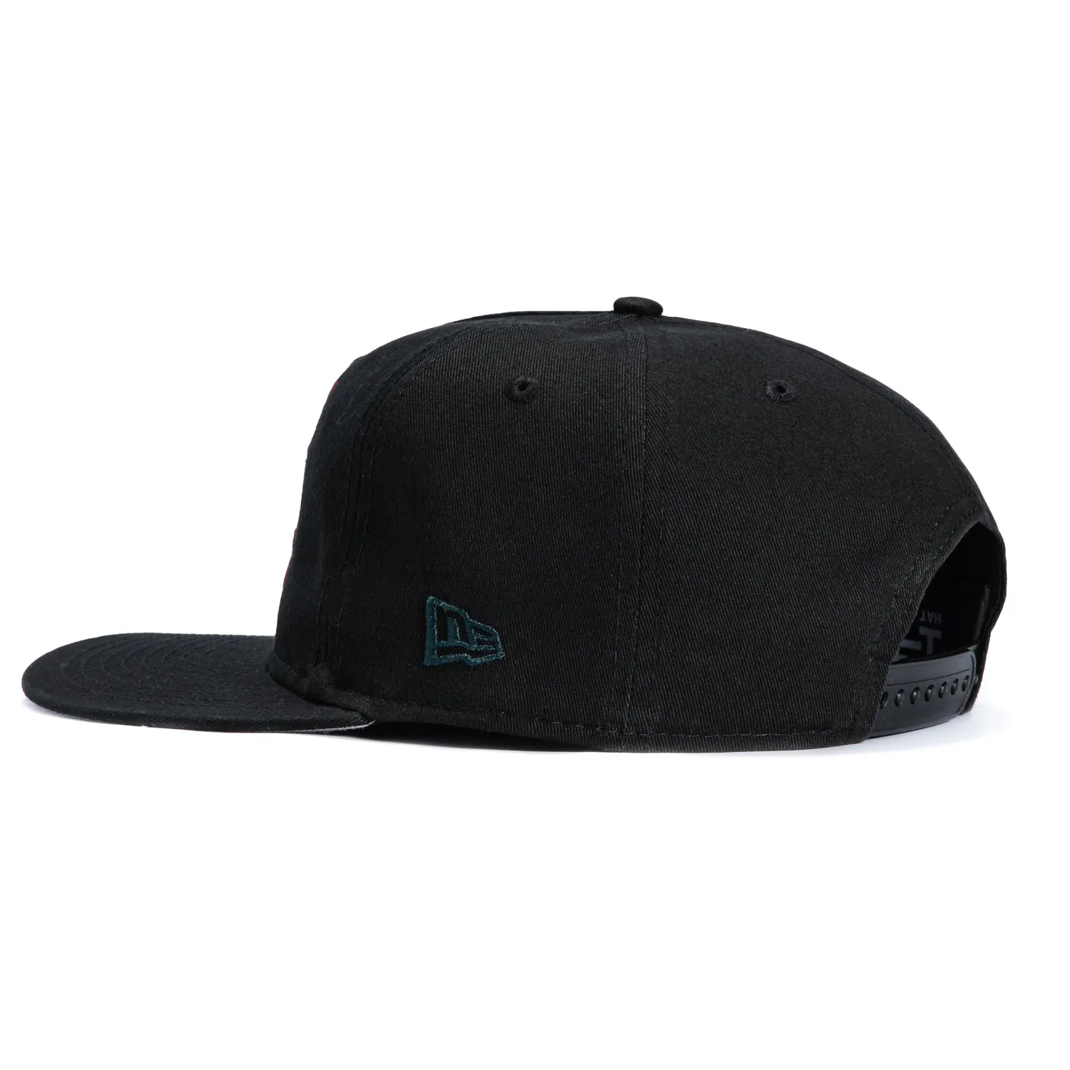 New Era 19Twenty Godfather Snapback Pre-Curved Hat - Black, Red sold by Hat Club product image thumbnail 2