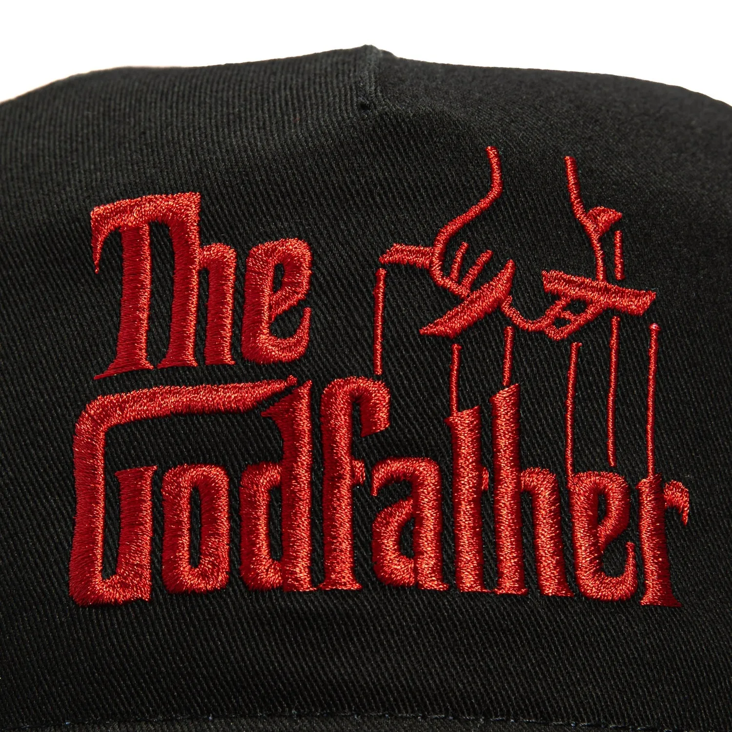 New Era 19Twenty Godfather Snapback Pre-Curved Hat - Black, Red sold by Hat Club product image thumbnail 3