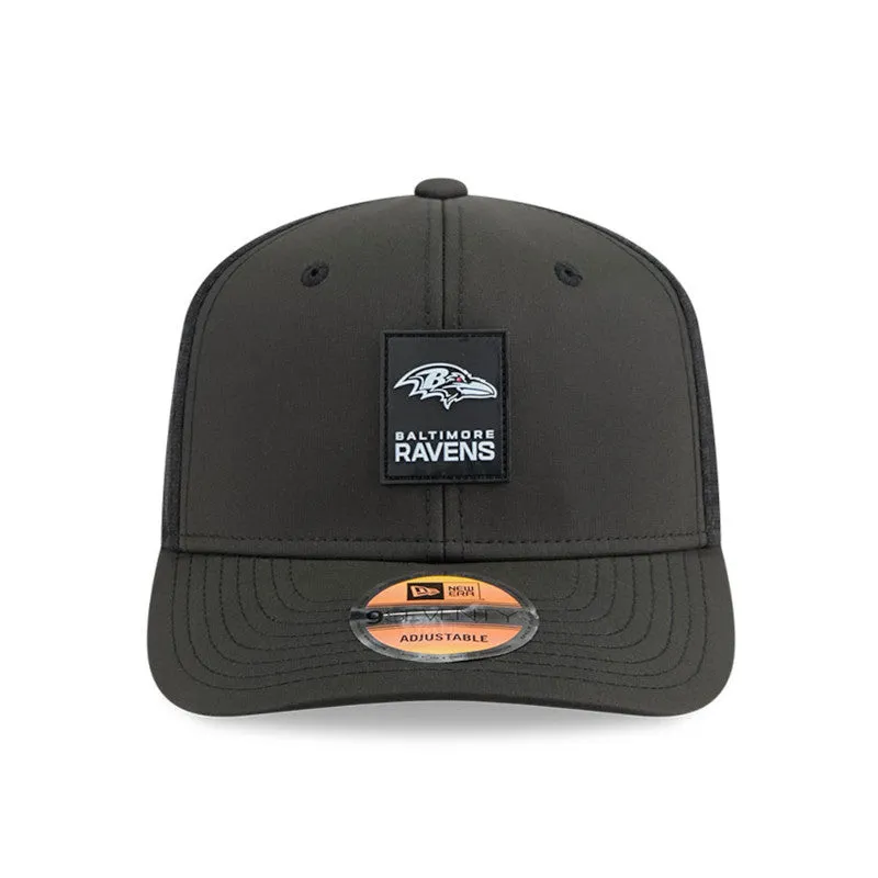 New Era 9Seventy Baltimore Ravens 2025 Sideline Snapback Trucker Hat - Black sold by Hat Club product image thumbnail 2