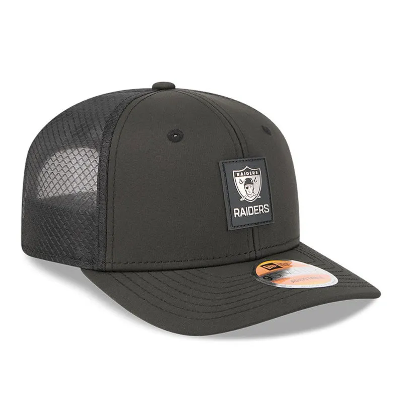 New Era 9Seventy Las Vegas Raiders 2025 Sideline Snapback Trucker Hat - Black made by New Era