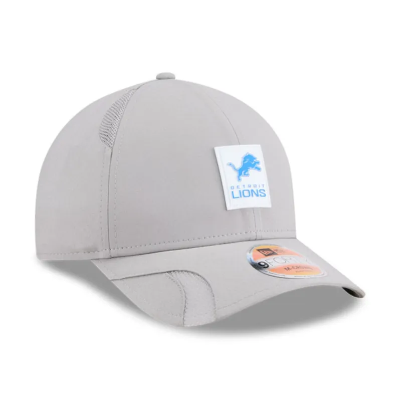 New Era 9Forty M-Crown Detroit Lions 2025 Sideline Snapback Hat - Grey made by New Era
