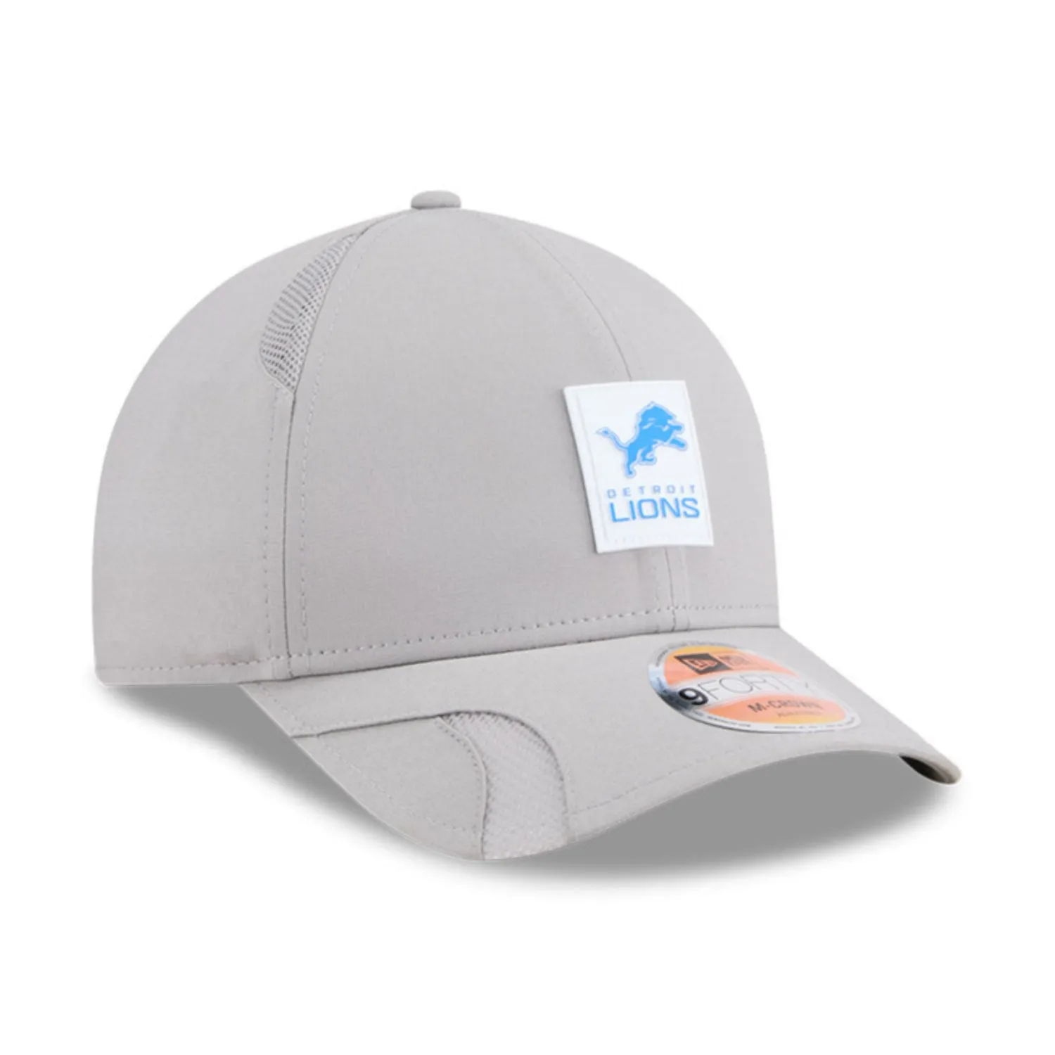 New Era 9Forty M-Crown Detroit Lions 2025 Sideline Snapback Hat - Grey sold by Hat Club