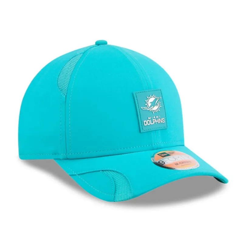 New Era 9Forty M-Crown Miami Dolphins 2025 Sideline Snapback Hat - Teal made by New Era
