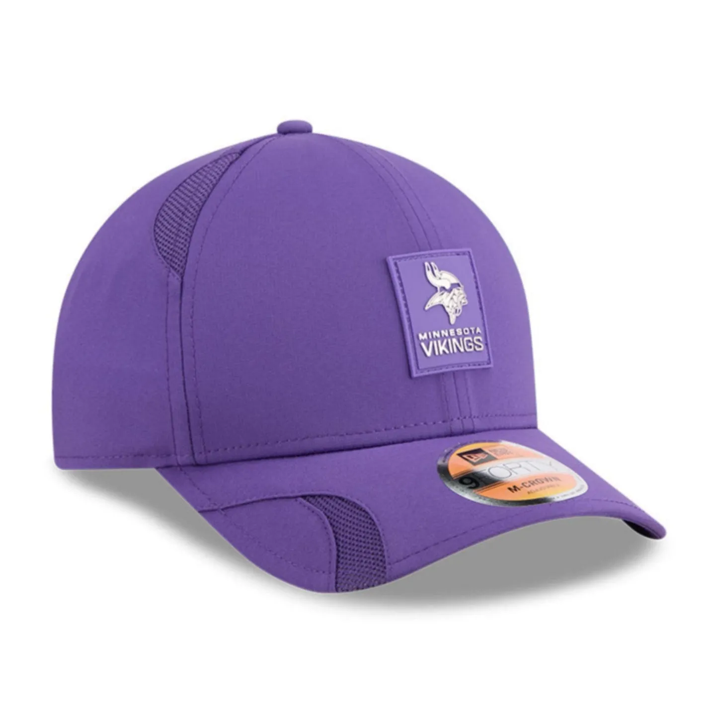 New Era 9Forty M-Crown Minnesota Vikings 2025 Sideline Snapback Hat - Purple sold by Hat Club