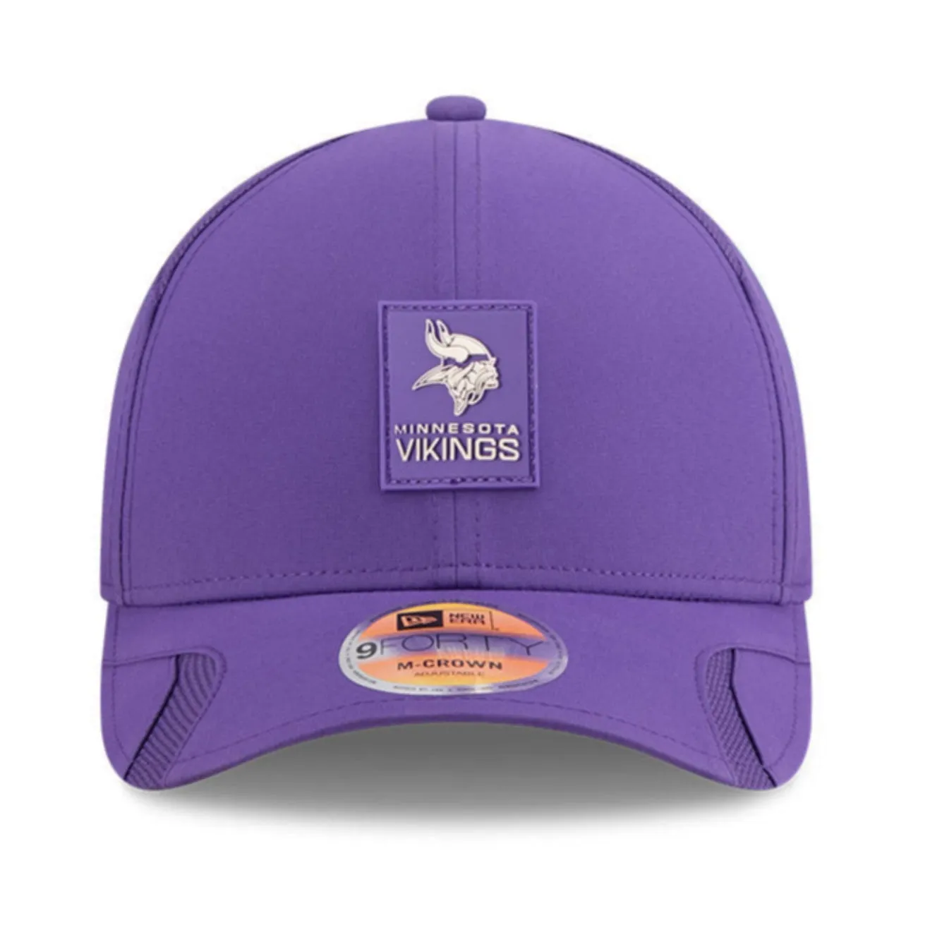 New Era 9Forty M-Crown Minnesota Vikings 2025 Sideline Snapback Hat - Purple sold by Hat Club product image thumbnail 2