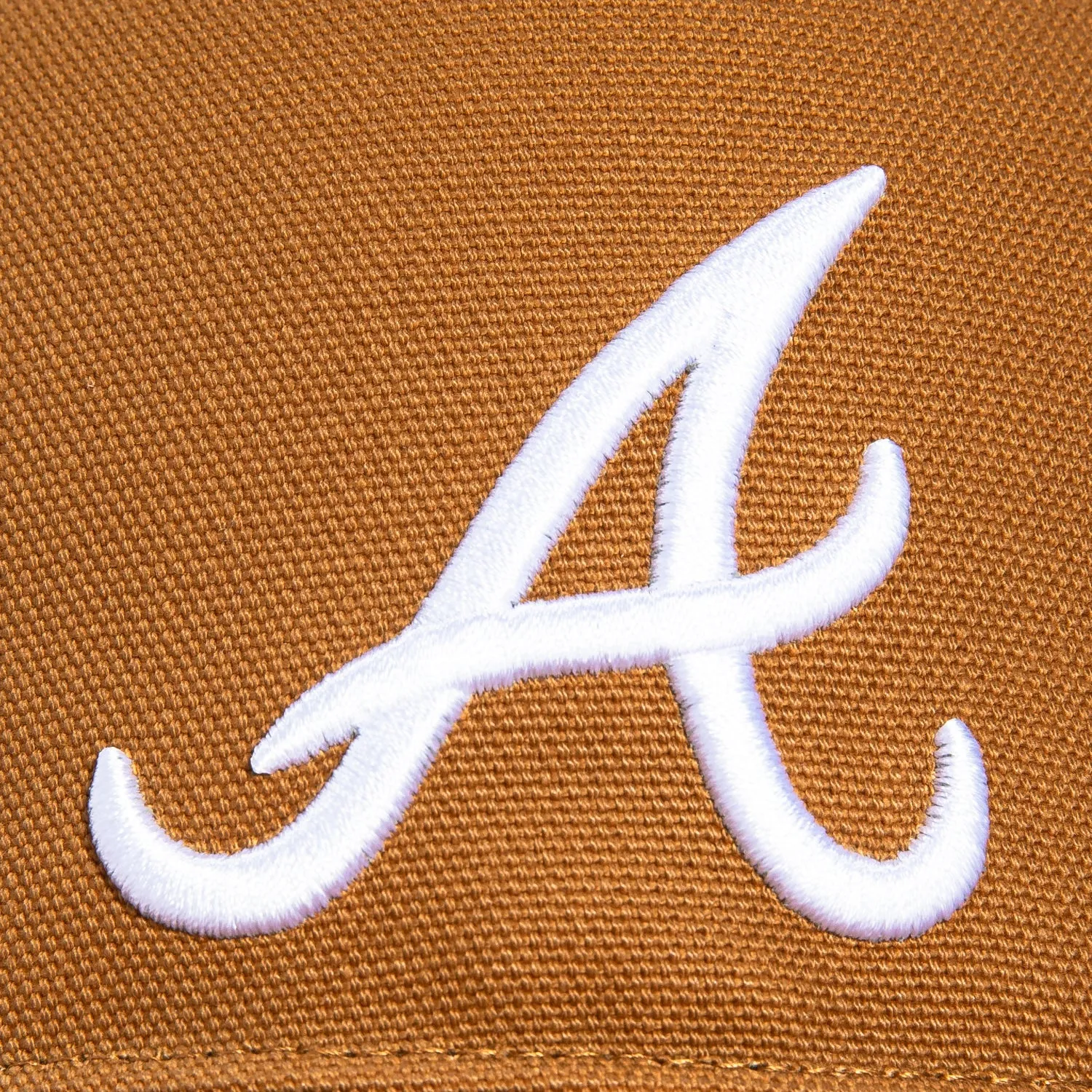 47 Brand x Carhartt Atlanta Braves Hitch Adjustable Snapback Hat - Brown sold by Hat Club product image thumbnail 3