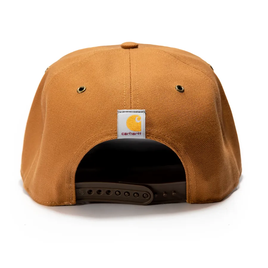 47 Brand x Carhartt Atlanta Braves Hitch Adjustable Snapback Hat - Brown sold by Hat Club product image thumbnail 4
