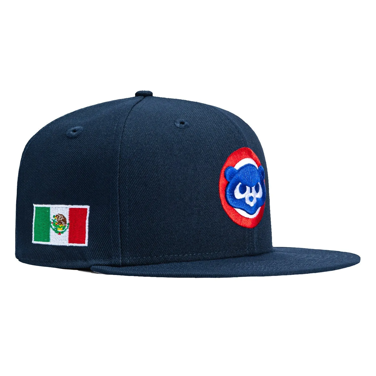 New Era 59Fifty Chicago Cubs Mexico Flag Patch 1979 Hat - Navy sold by Hat Club