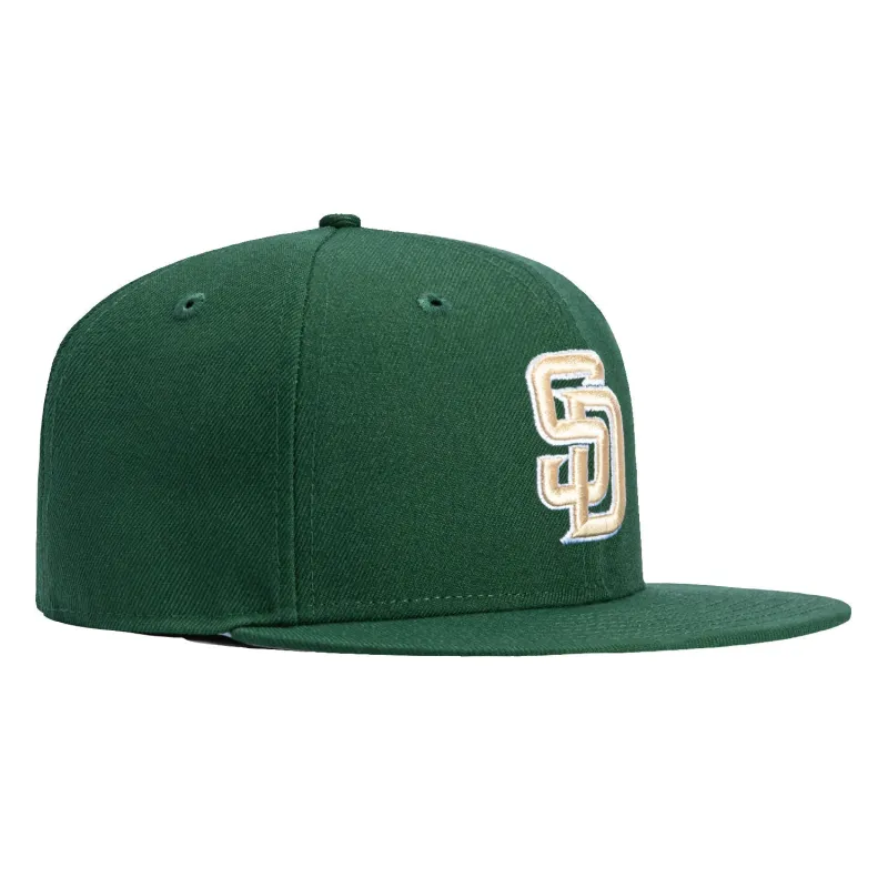 New Era 59Fifty Monstera Pack San Diego Padres Hat - Green sold by Hat Club