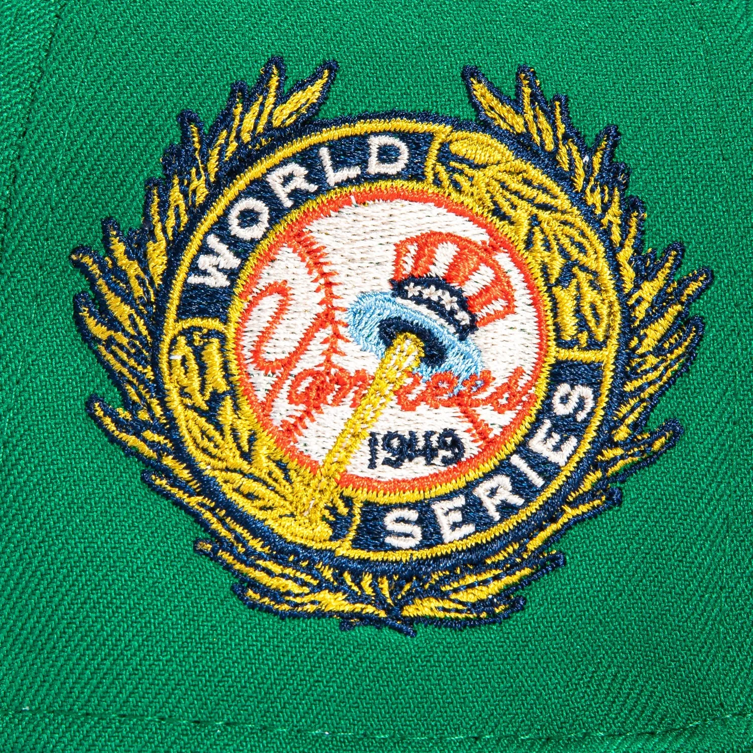 New Era 59Fifty Monstera Pack New York Yankees 1949 World Series Patch Hat - Kelly sold by Hat Club product image thumbnail 5