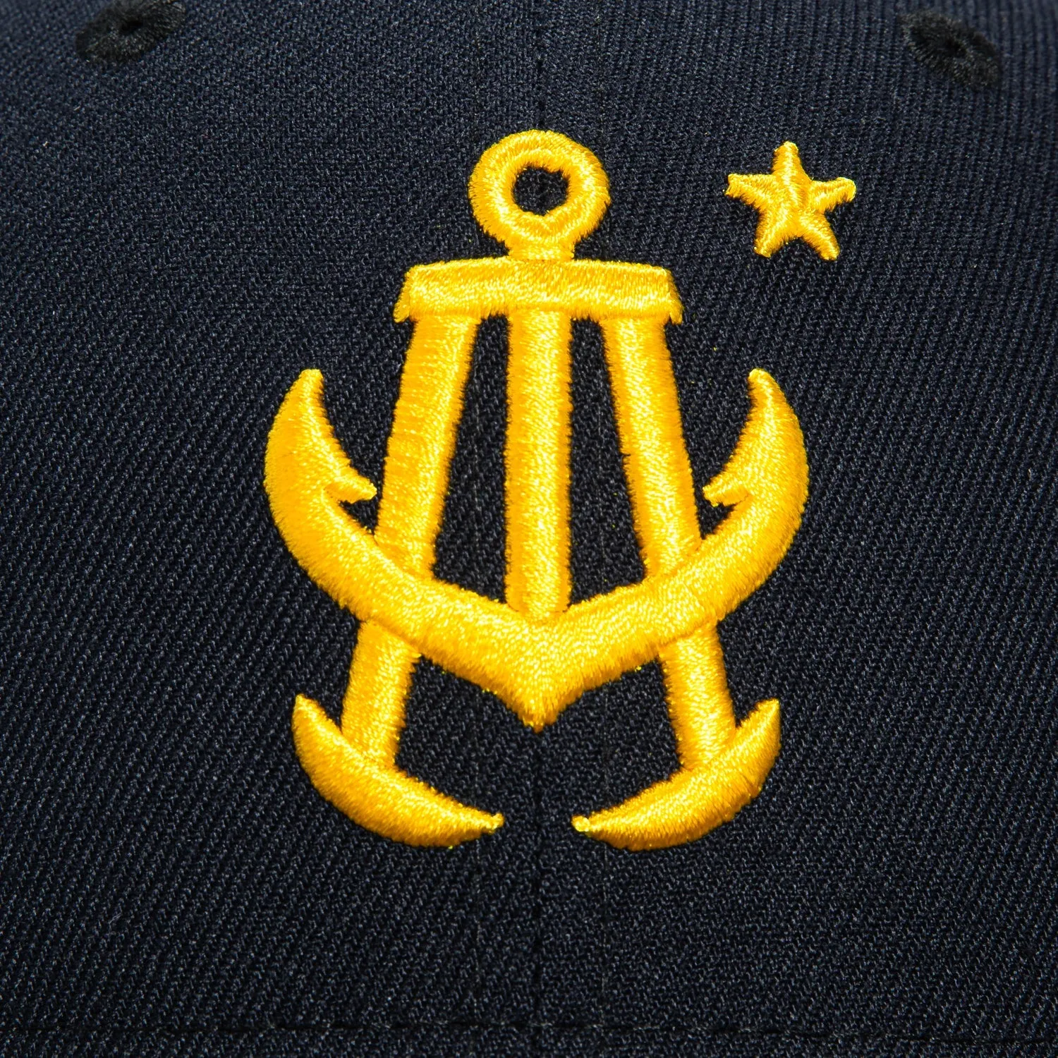 New Era 59Fifty Hillside Goods Anchor Hat - Navy, Gold sold by Hat Club product image thumbnail 4