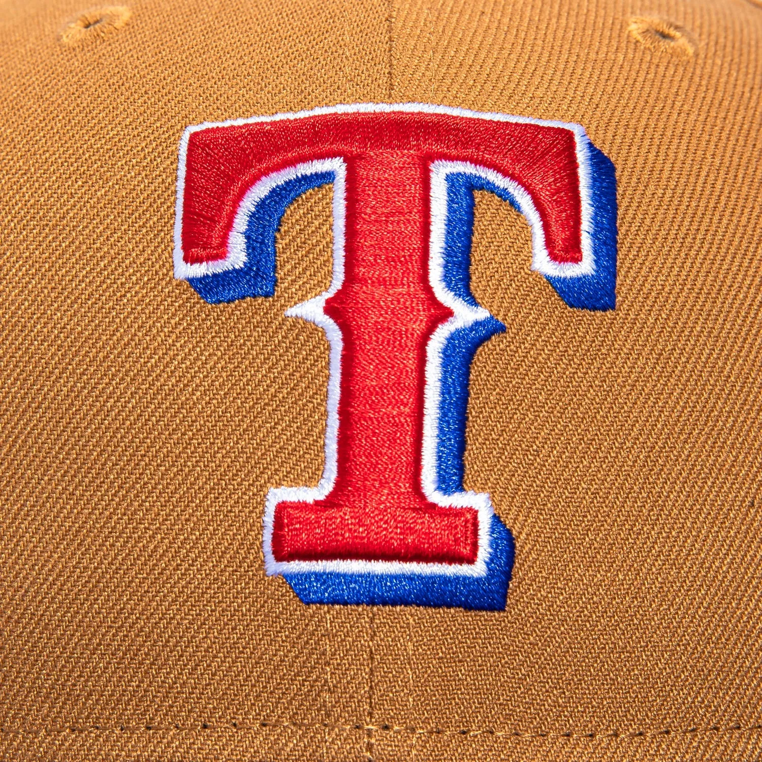 New Era 59Fifty Texas Rangers Hat - Khaki, Royal sold by Hat Club product image thumbnail 4