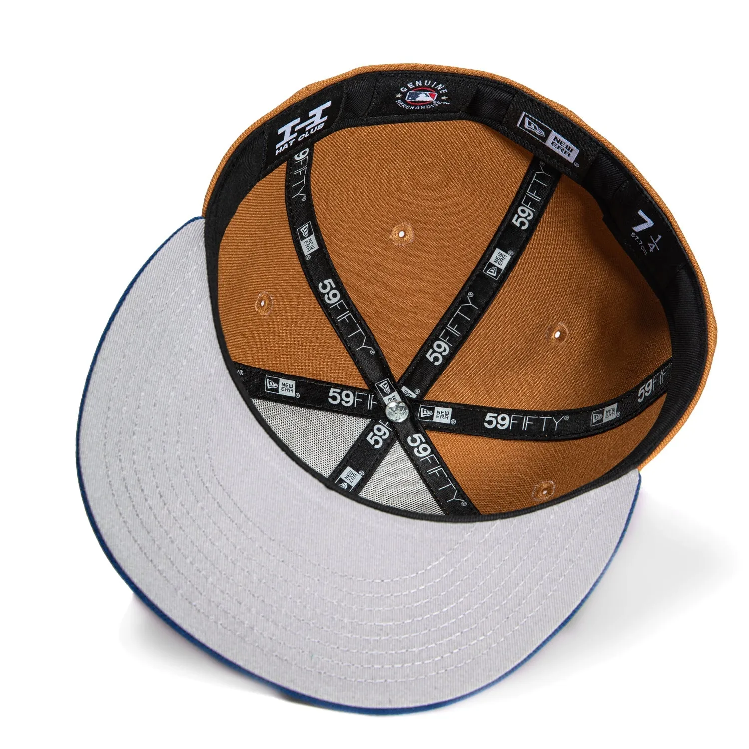 New Era 59Fifty Los Angeles Dodgers Hat - Khaki, Royal sold by Hat Club product image thumbnail 3