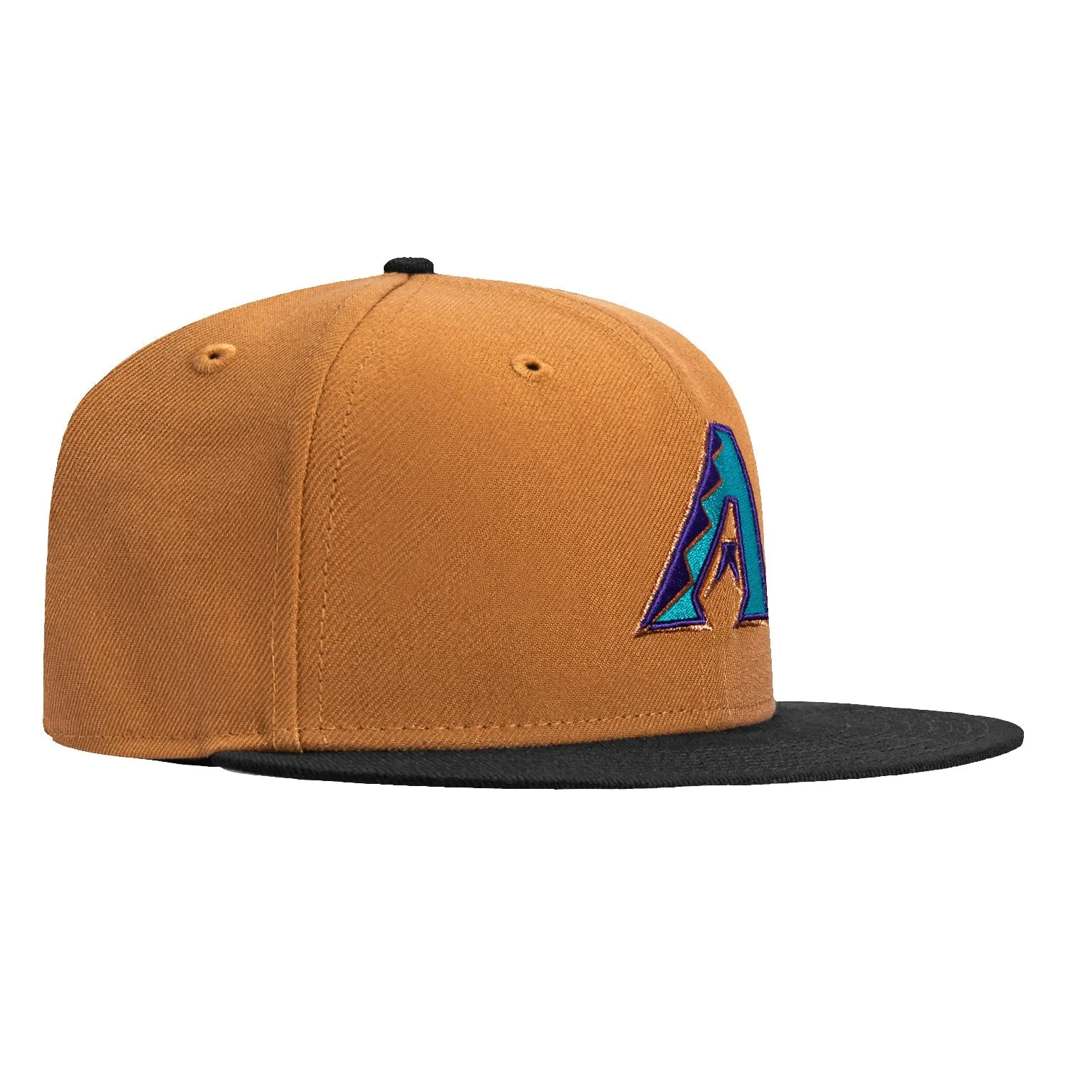 New Era 59Fifty Arizona Diamondbacks A Hat - Khaki, Black sold by Hat Club