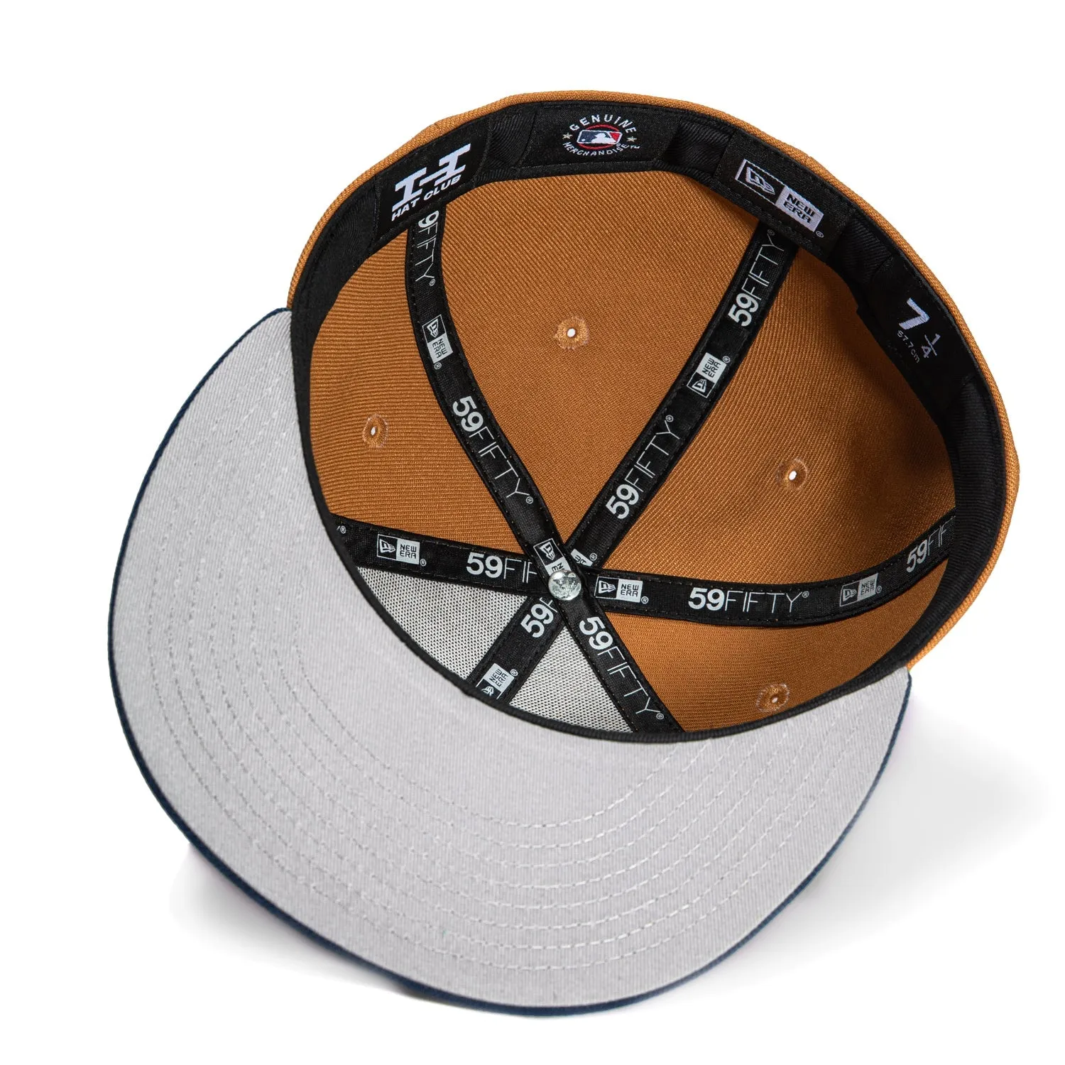 New Era 59Fifty Houston Astros Hat - Khaki, Navy sold by Hat Club product image thumbnail 3