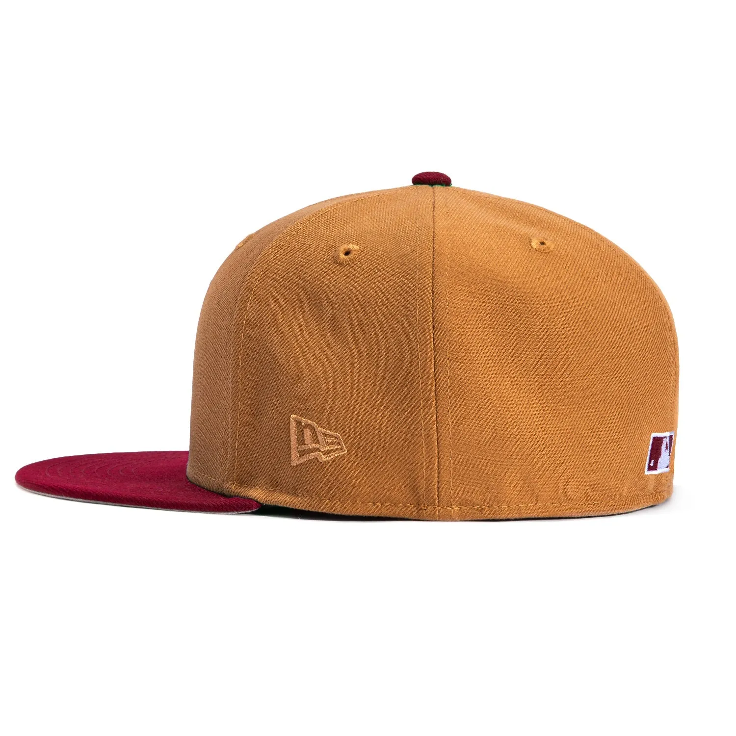 New Era 59Fifty Philadelphia Phillies 1925 Hat - Khaki, Cardinal sold by Hat Club product image thumbnail 3
