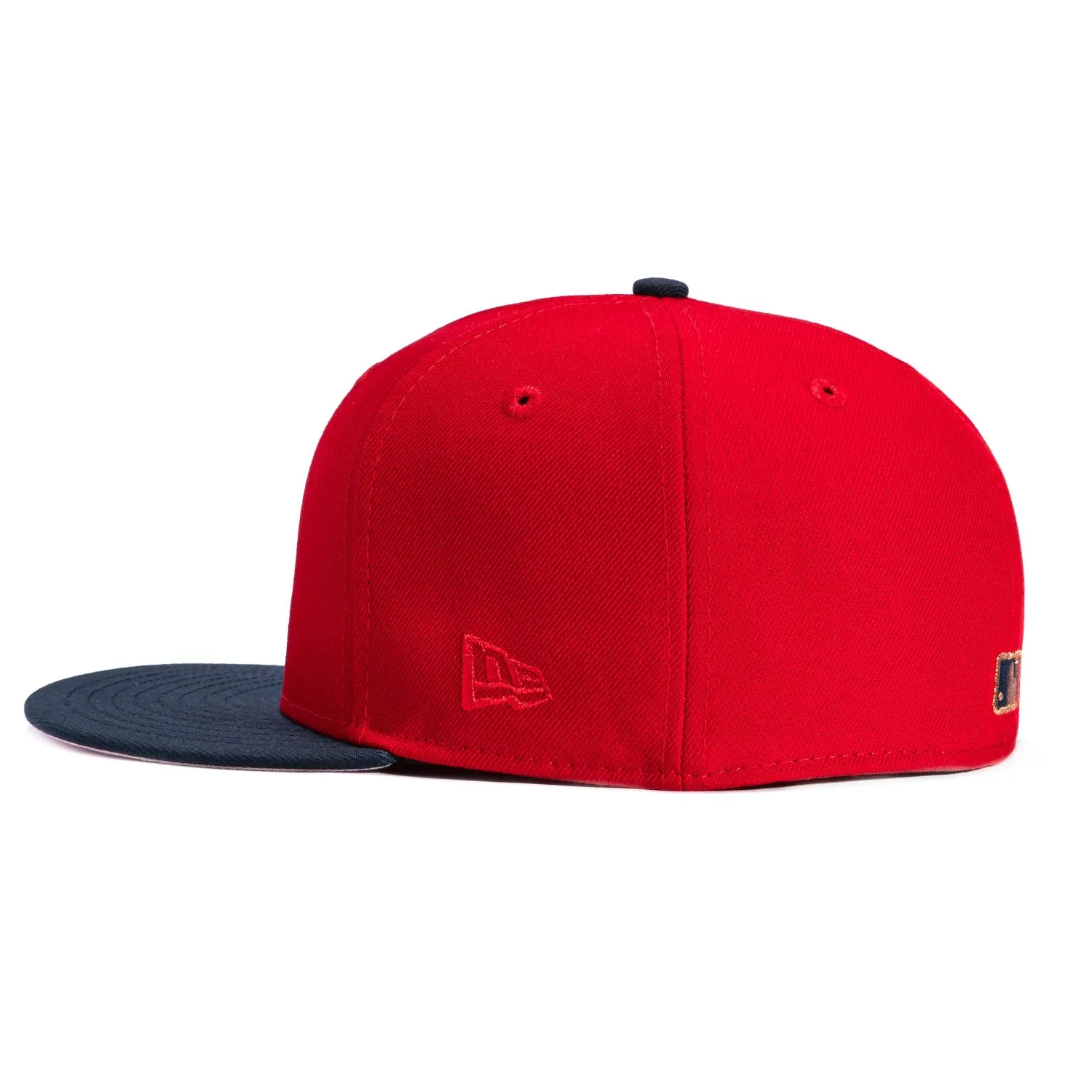 New Era 59Fifty Atlanta Braves 2025 All Star Game Patch Pink UV Hat - Red, Navy sold by Hat Club product image thumbnail 2