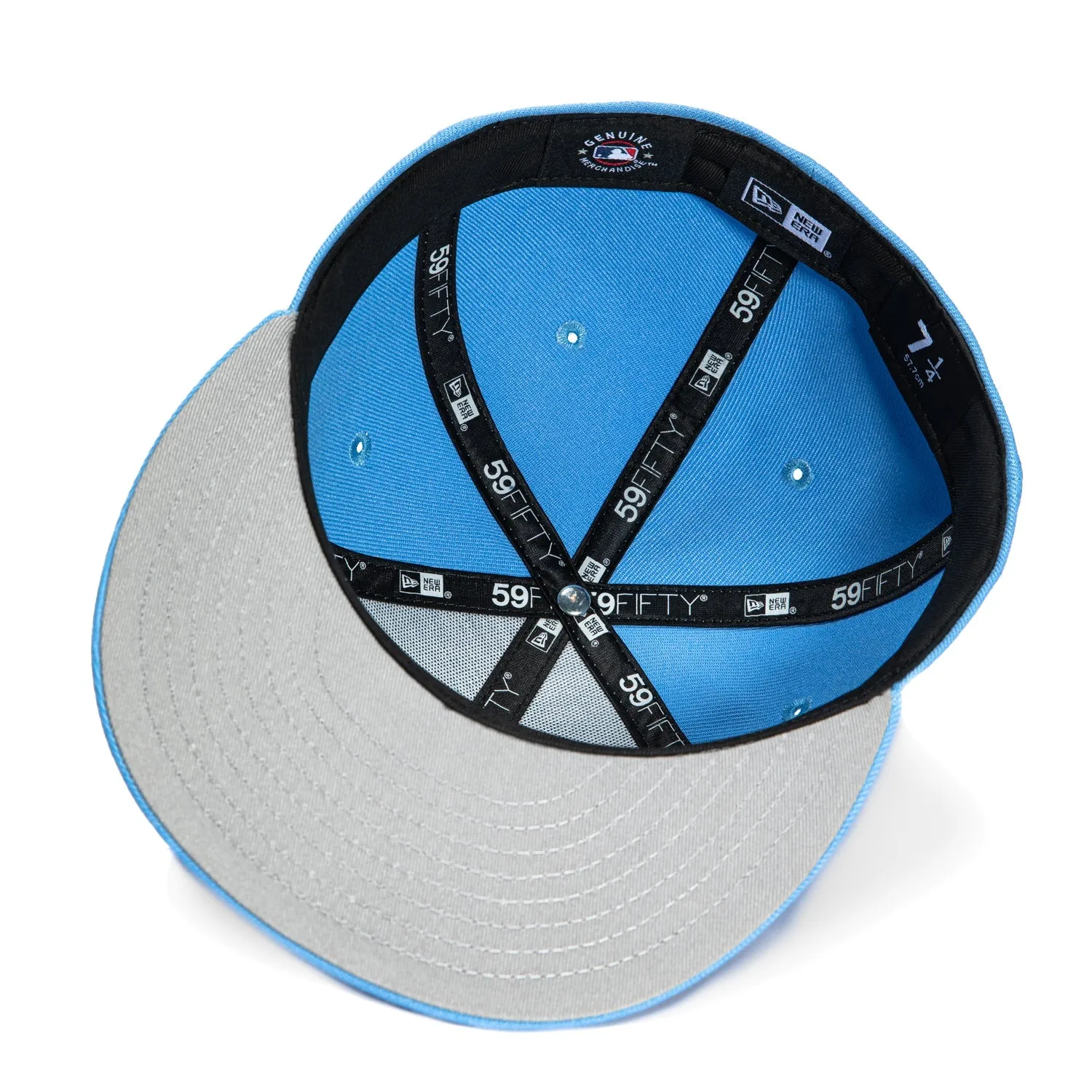 New Era 59Fifty Los Angeles Dodgers Korean Flag Patch Korea Script Hat - Light Blue sold by Hat Club product image thumbnail 3