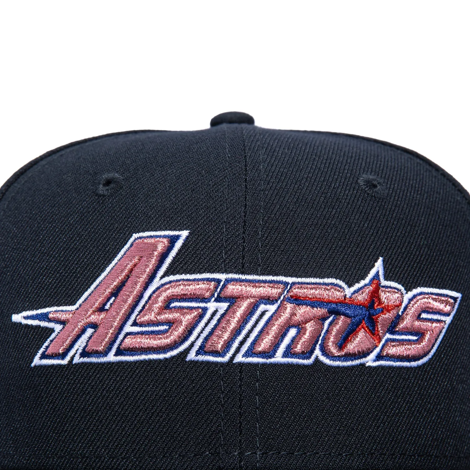 New Era 59Fifty Marine Metallics Houston Astros 35th Anniversary Patch Word Hat - Navy sold by Hat Club product image thumbnail 4