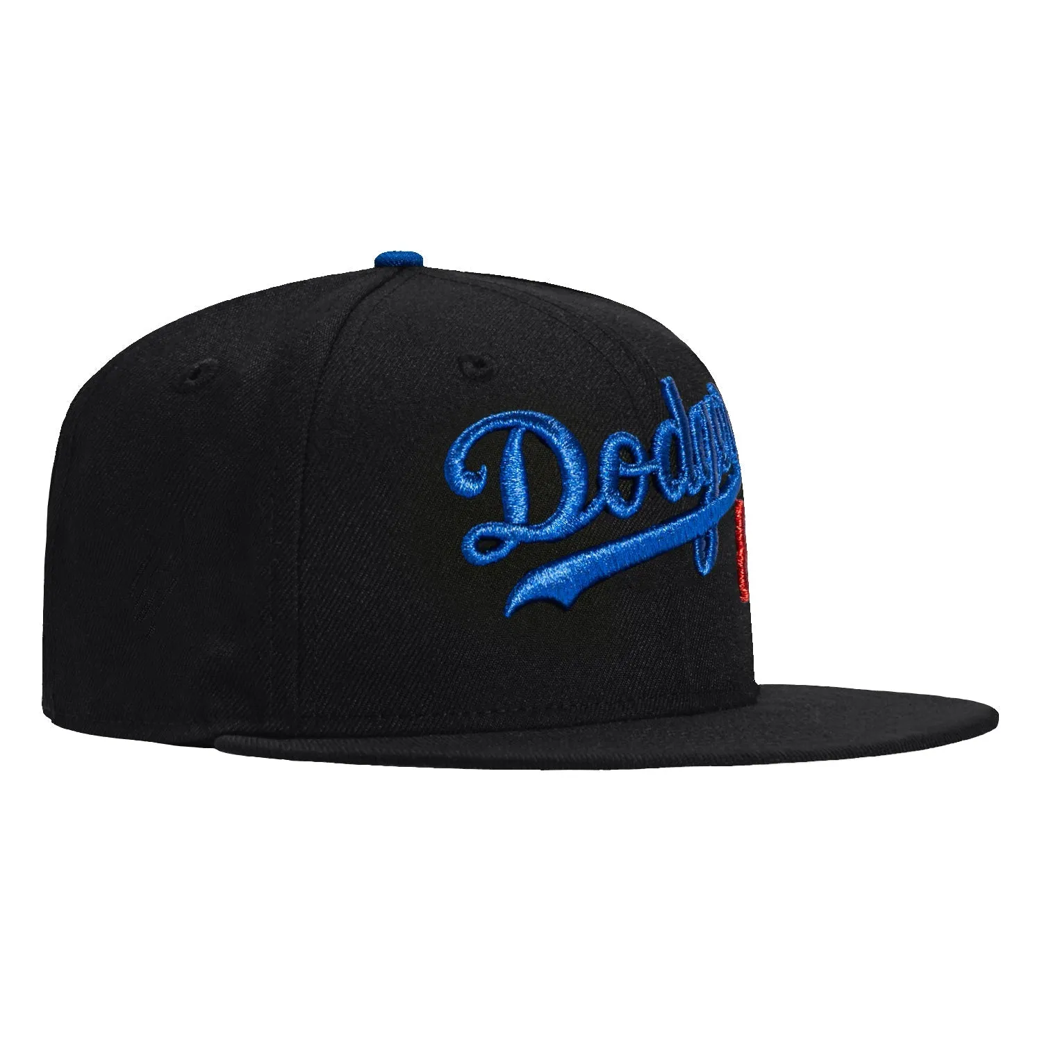 New Era 59Fifty Los Angeles Dodgers Script 8 Hat - Black sold by Hat Club