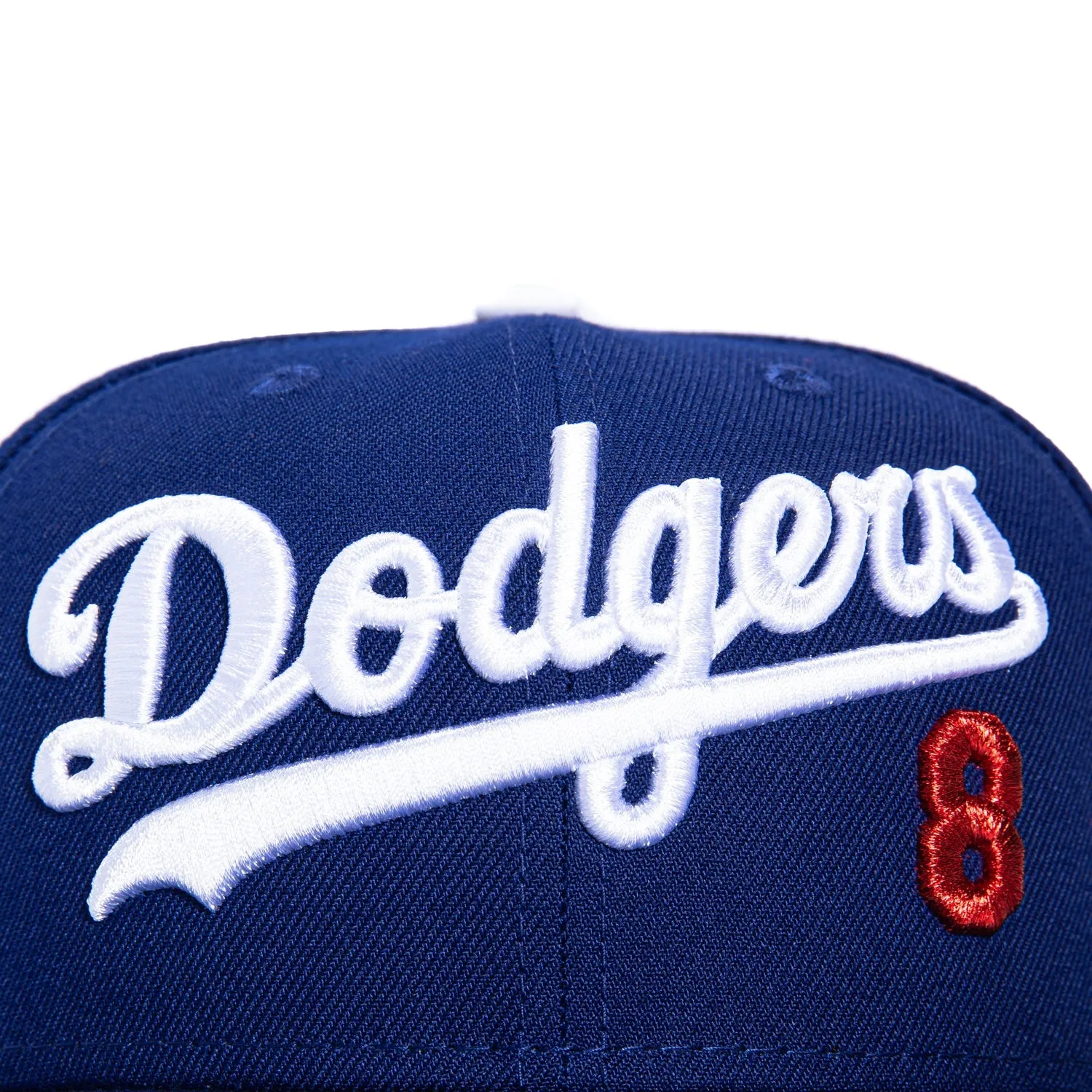 New Era 59Fifty Los Angeles Dodgers Script 8 Hat - Royal sold by Hat Club product image thumbnail 4