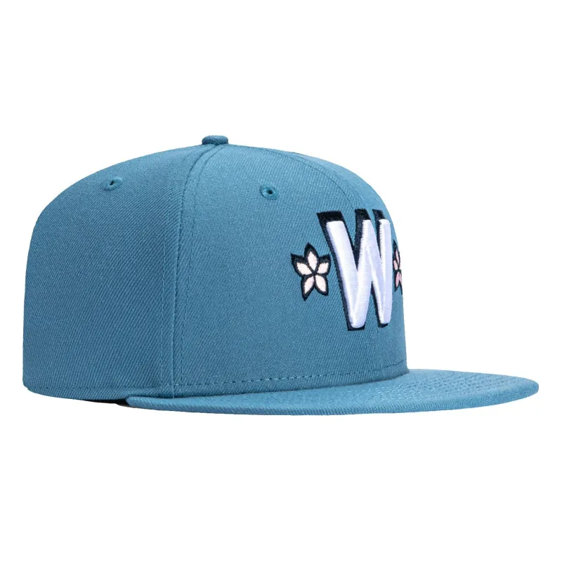 New Era 59Fifty Washington Nationals 2025 City Connect Hat - Indigo sold by Hat Club