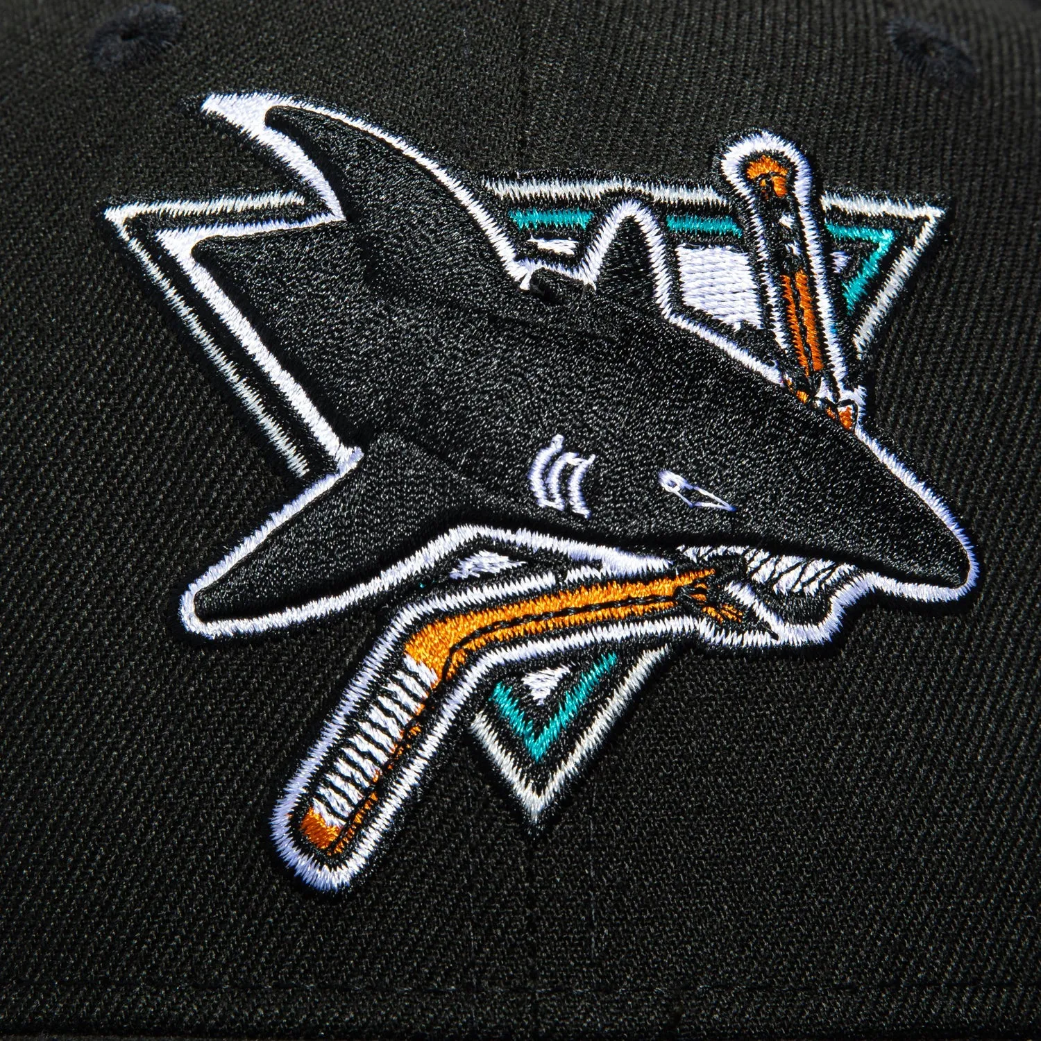 New Era 59Fifty San Jose Sharks 20th Anniversary Patch Hat - Black sold by Hat Club product image thumbnail 4