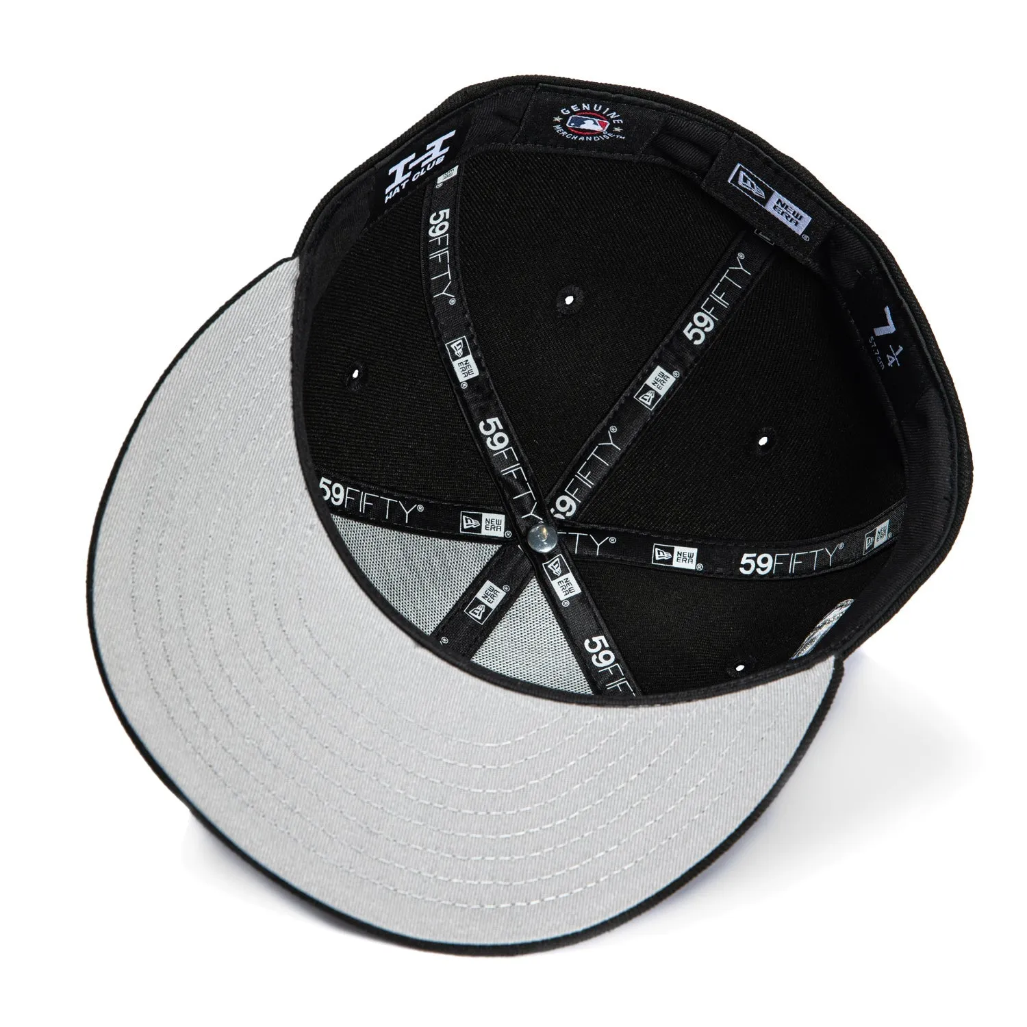 New Era 59Fifty Chicago White Sox 125th Anniversary Patch Hat - Black, Metallic Silver sold by Hat Club product image thumbnail 2