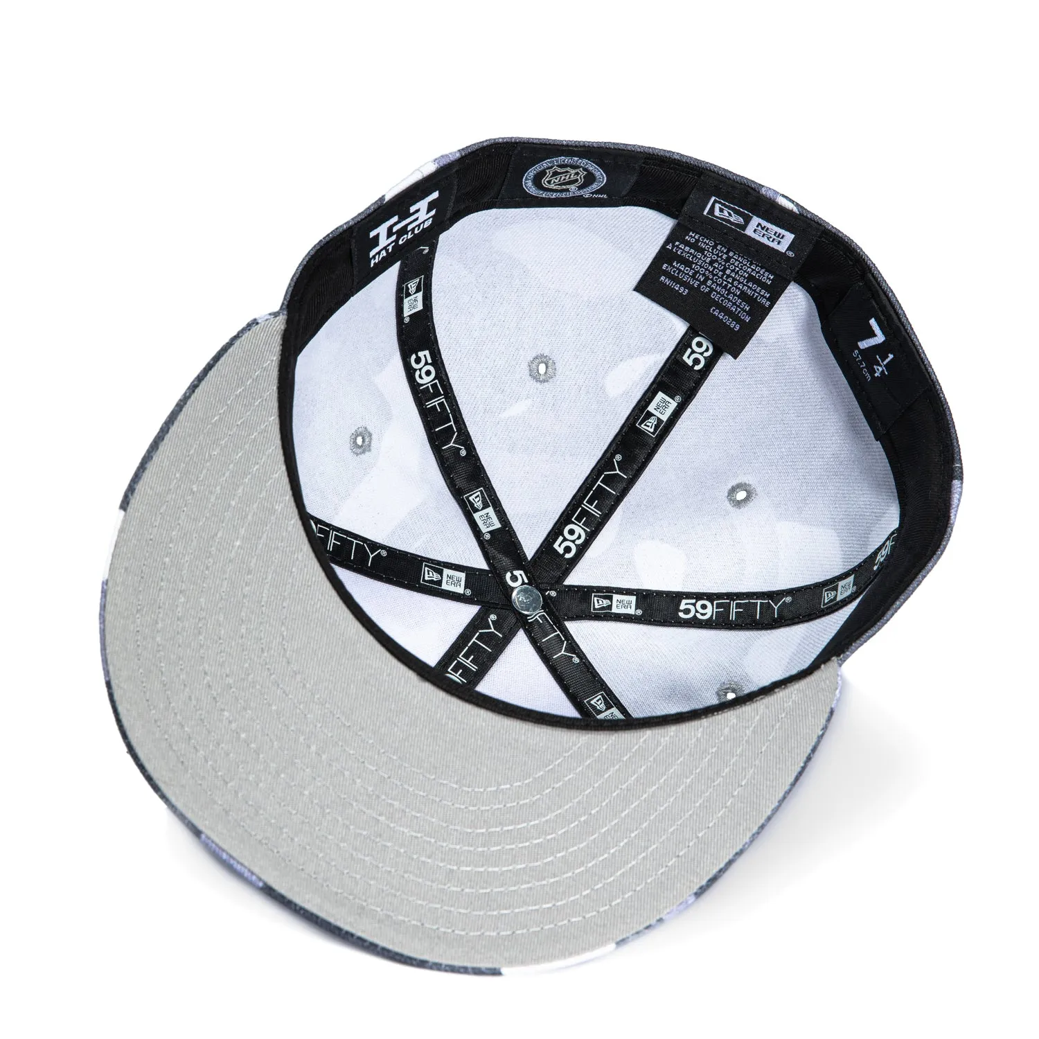 New Era 59Fifty Colour Camo Los Angeles Kings 2012 Stanley Cup Champions Patch Hat - Grey sold by Hat Club product image thumbnail 2