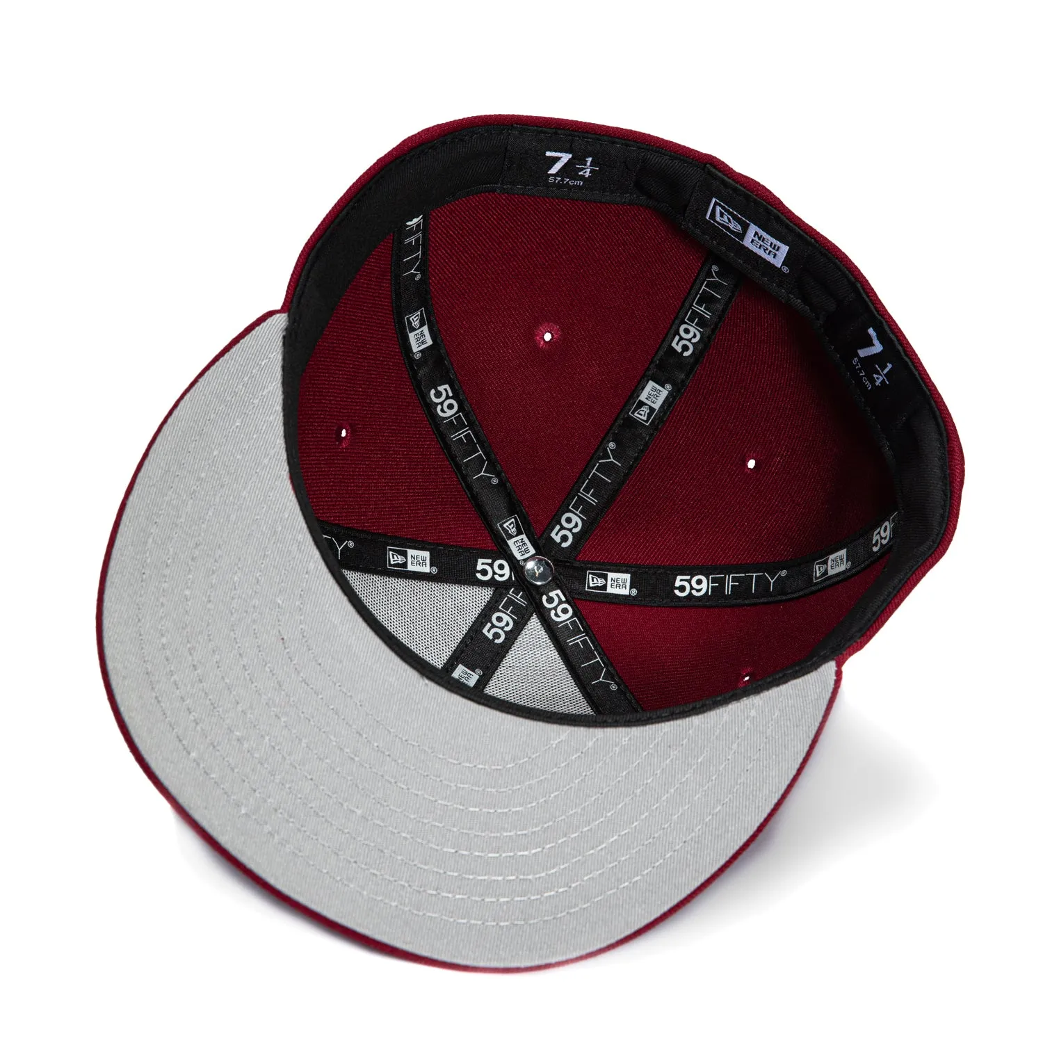 New Era 59Fifty Los Angeles Dodgers Korea Flag Patch Korean Script Hat - Cardinal sold by Hat Club product image thumbnail 2