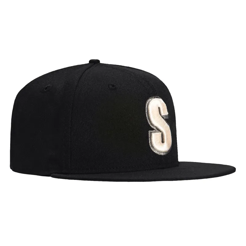 New Era 59Fifty Seattle Steelheads Hat - Black, Ivory, Graphite sold by Hat Club
