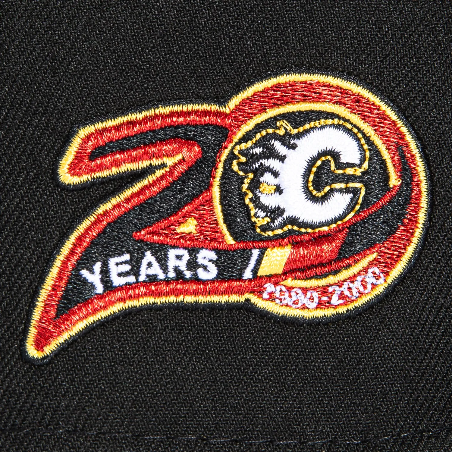 New Era 59Fifty Calgary Flames 20th Anniversary Patch Blasty Hat - Black sold by Hat Club product image thumbnail 5