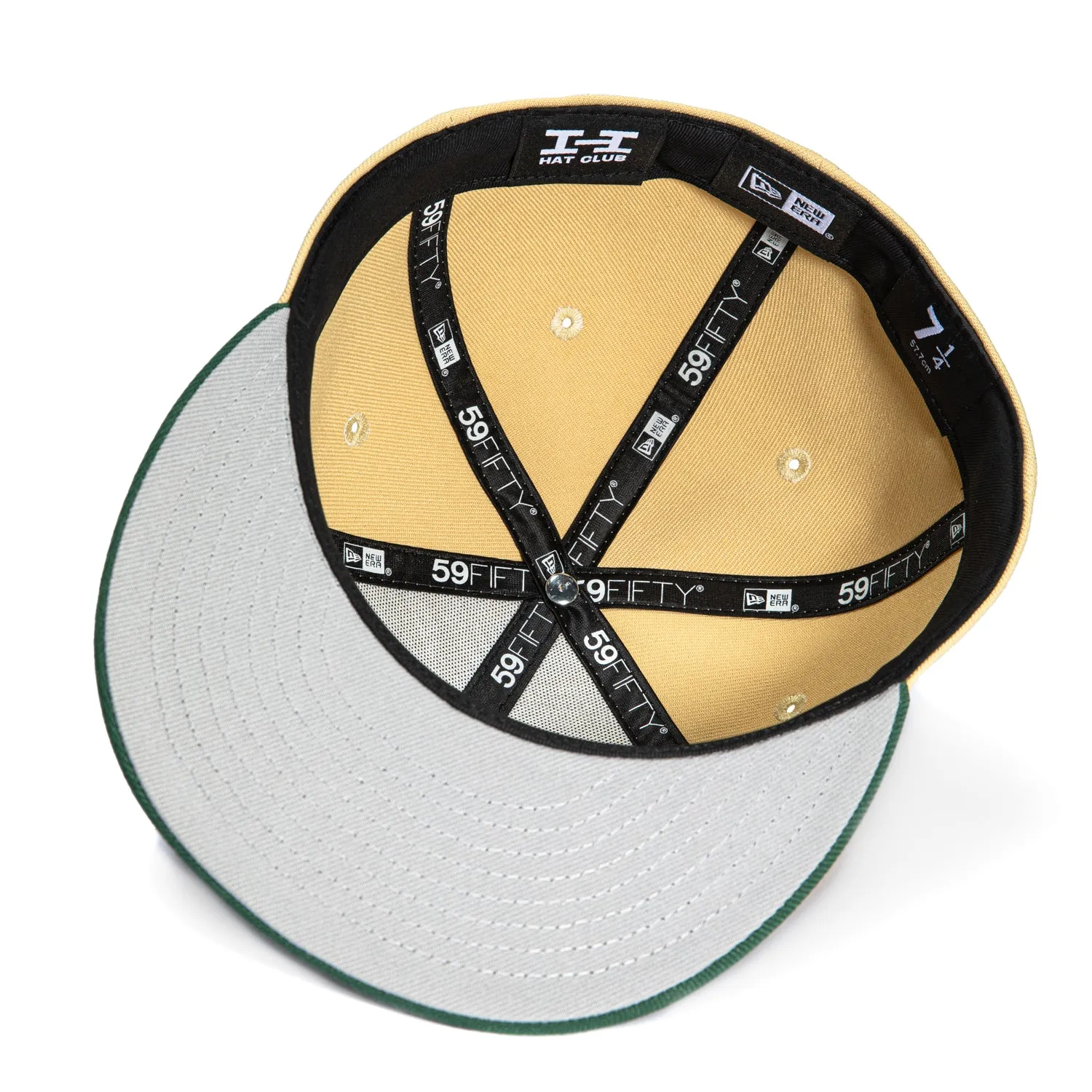 New Era 59Fifty PBJ Anthropomorphic Mask Hat - Tan, Green sold by Hat Club product image thumbnail 2