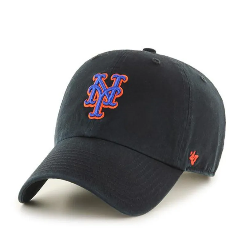 47 Brand Cleanup New York Mets Adjustable Hat - Black sold by Hat Club