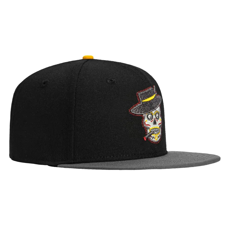 New Era 59Fifty Inland Empire 66ers Pachucos Hat - Black, Graphite sold by Hat Club