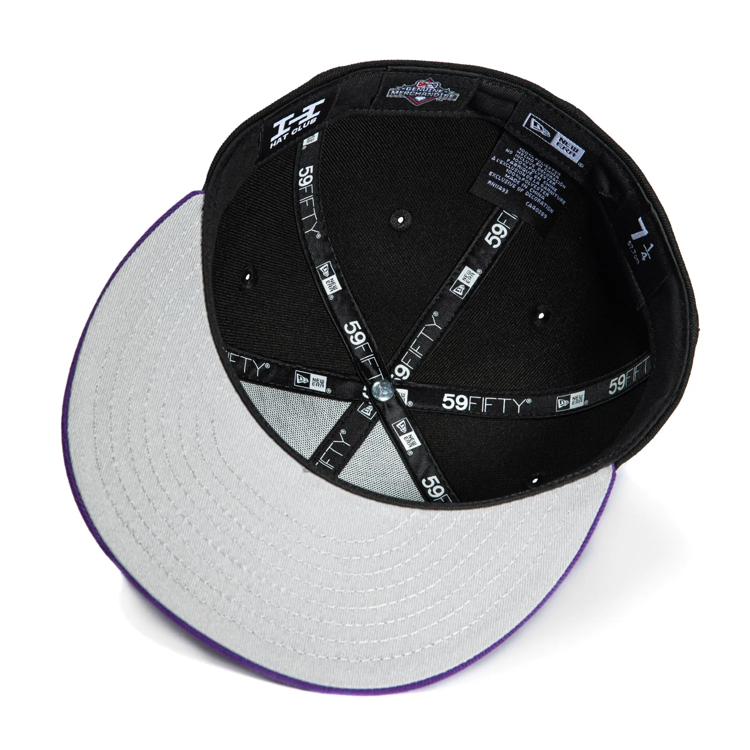 New Era 59Fifty Hartford Yard Goats Thunder Chickens Hat - Black, Purple sold by Hat Club product image thumbnail 2