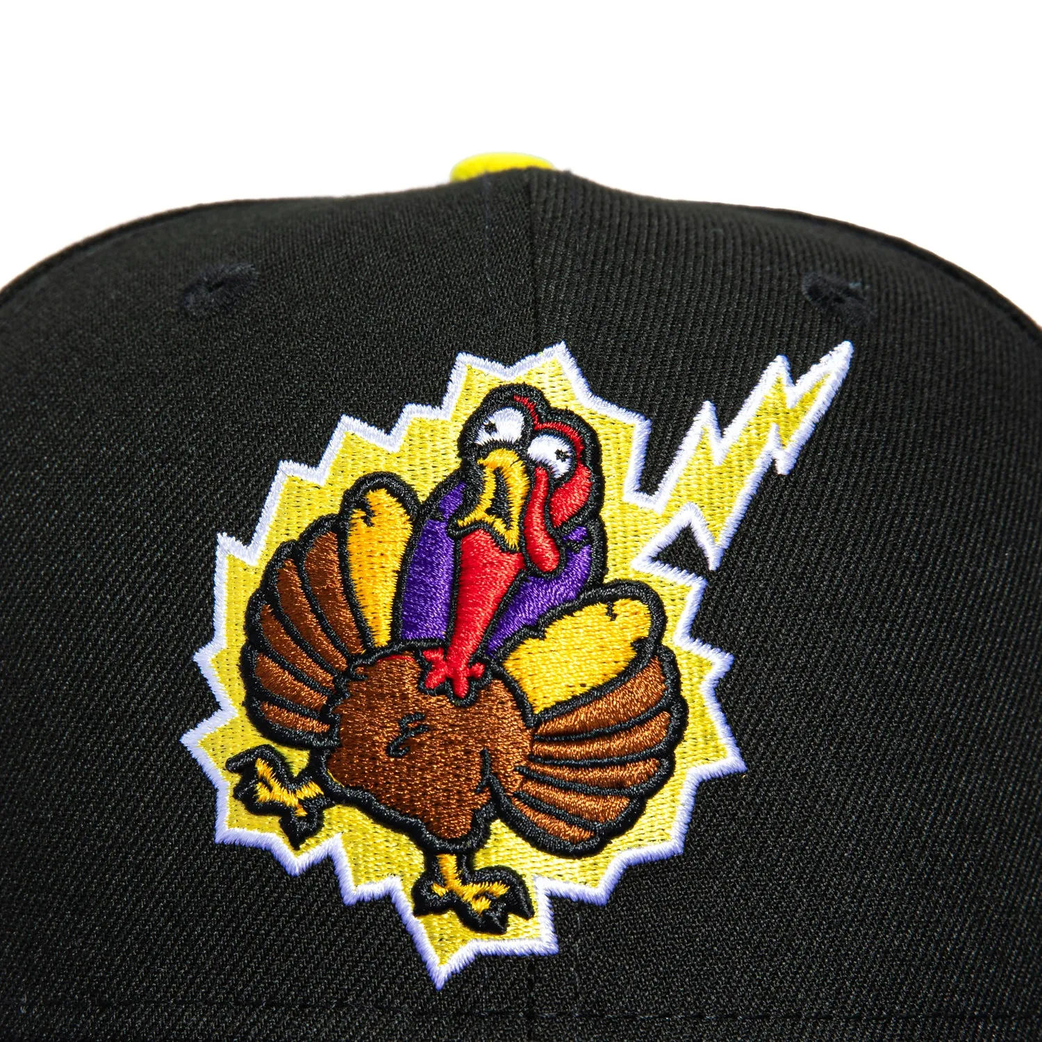 New Era 59Fifty Hartford Yard Goats Thunder Chickens Hat - Black, Purple sold by Hat Club product image thumbnail 4