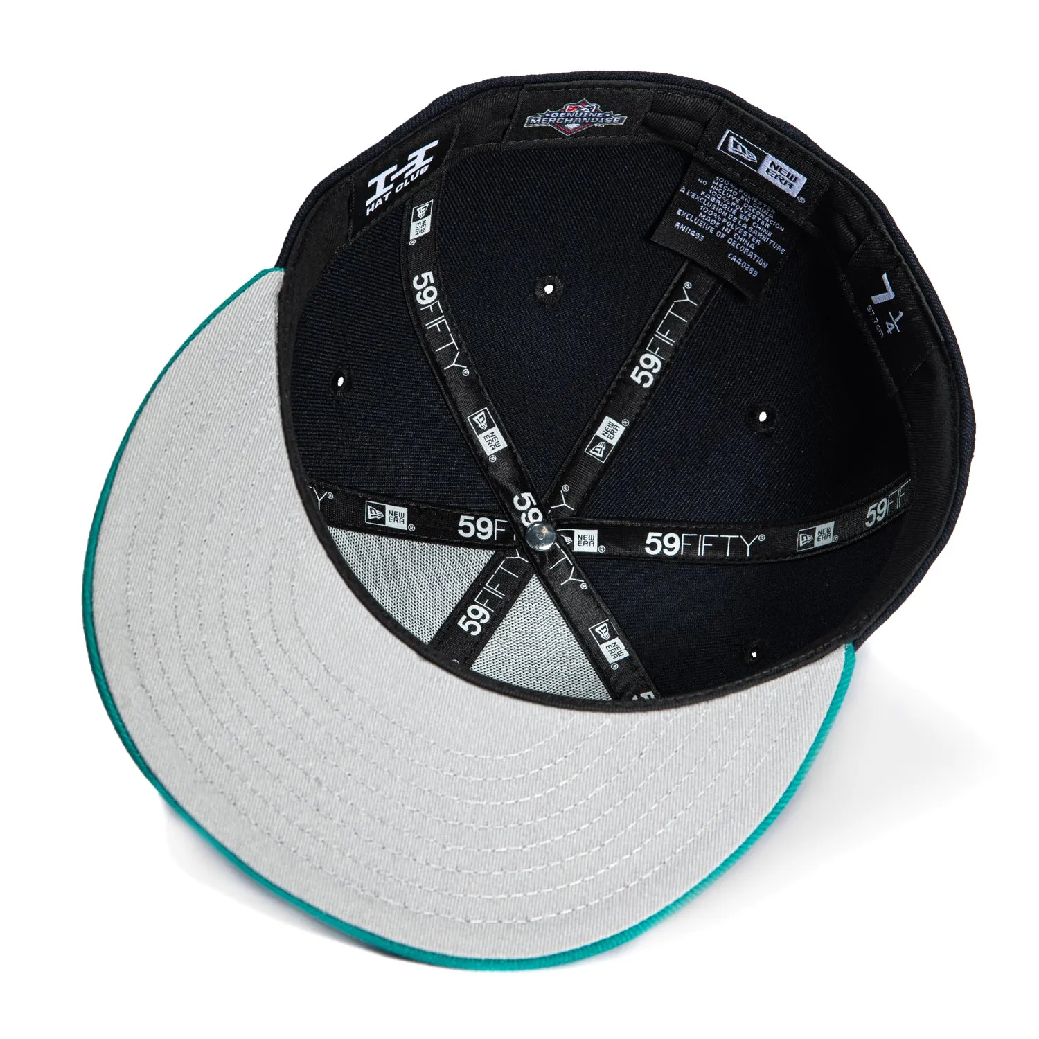 New Era 59Fifty Inland Empire 66ers Pilots Hat - Navy, Teal sold by Hat Club product image thumbnail 2