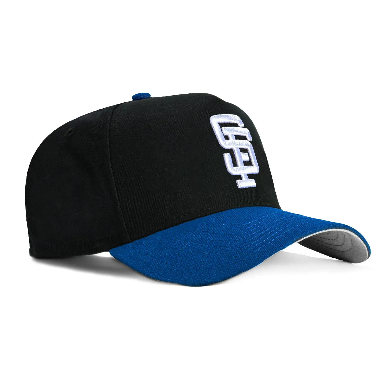 New Era 9Forty A-Frame San Francisco Giants Snapback Hat - Black, Royal sold by Hat Club