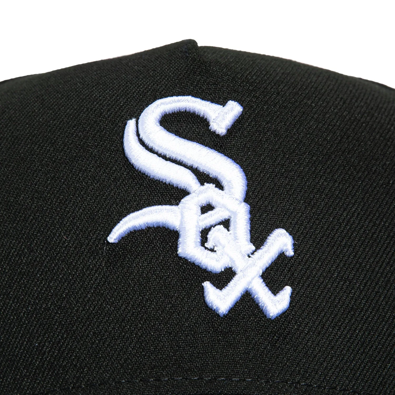 New Era 9Forty A-Frame Chicago White Sox Snapback Hat - Black, Royal sold by Hat Club product image thumbnail 3