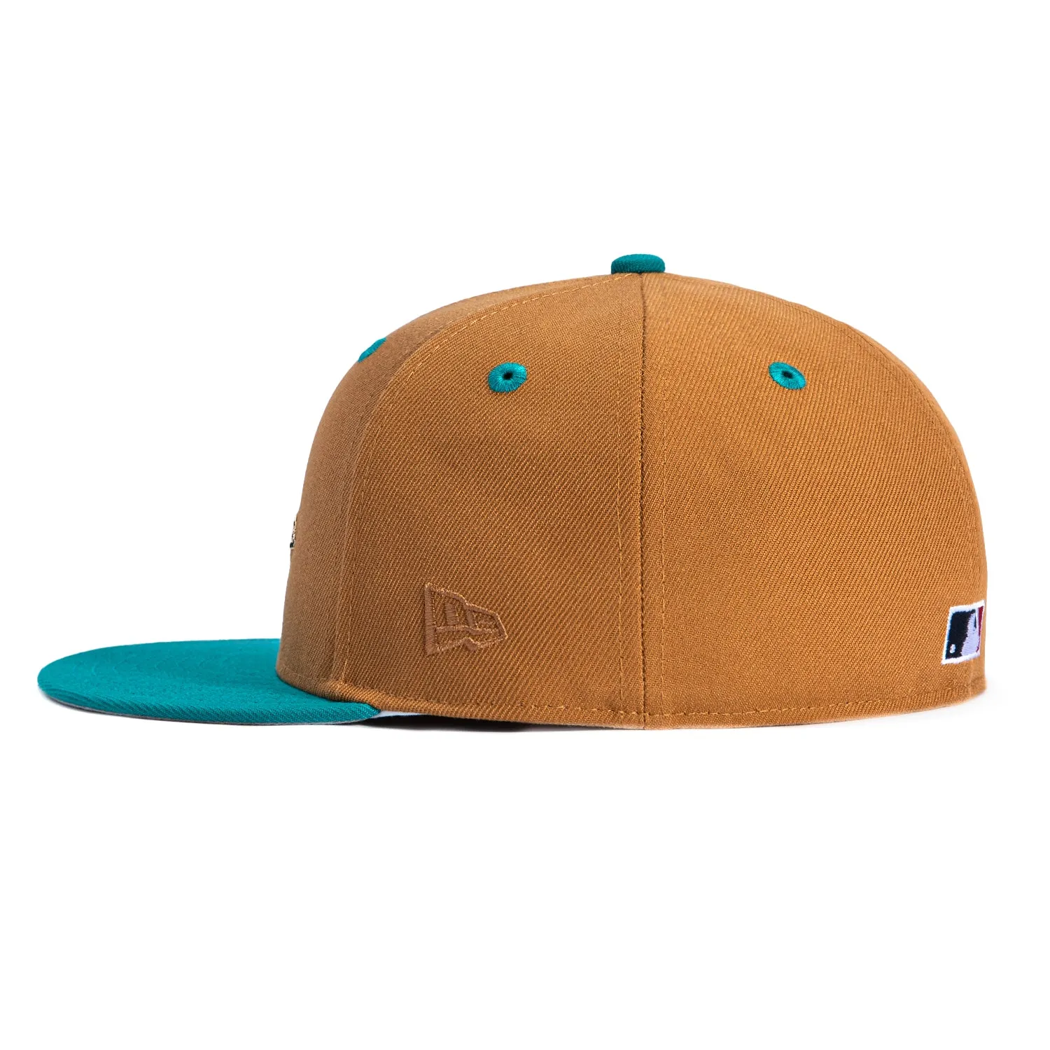 New Era 59Fifty Garden of Eden 2 Baltimore Orioles 1998 Hat - Khaki, Teal sold by Hat Club product image thumbnail 3
