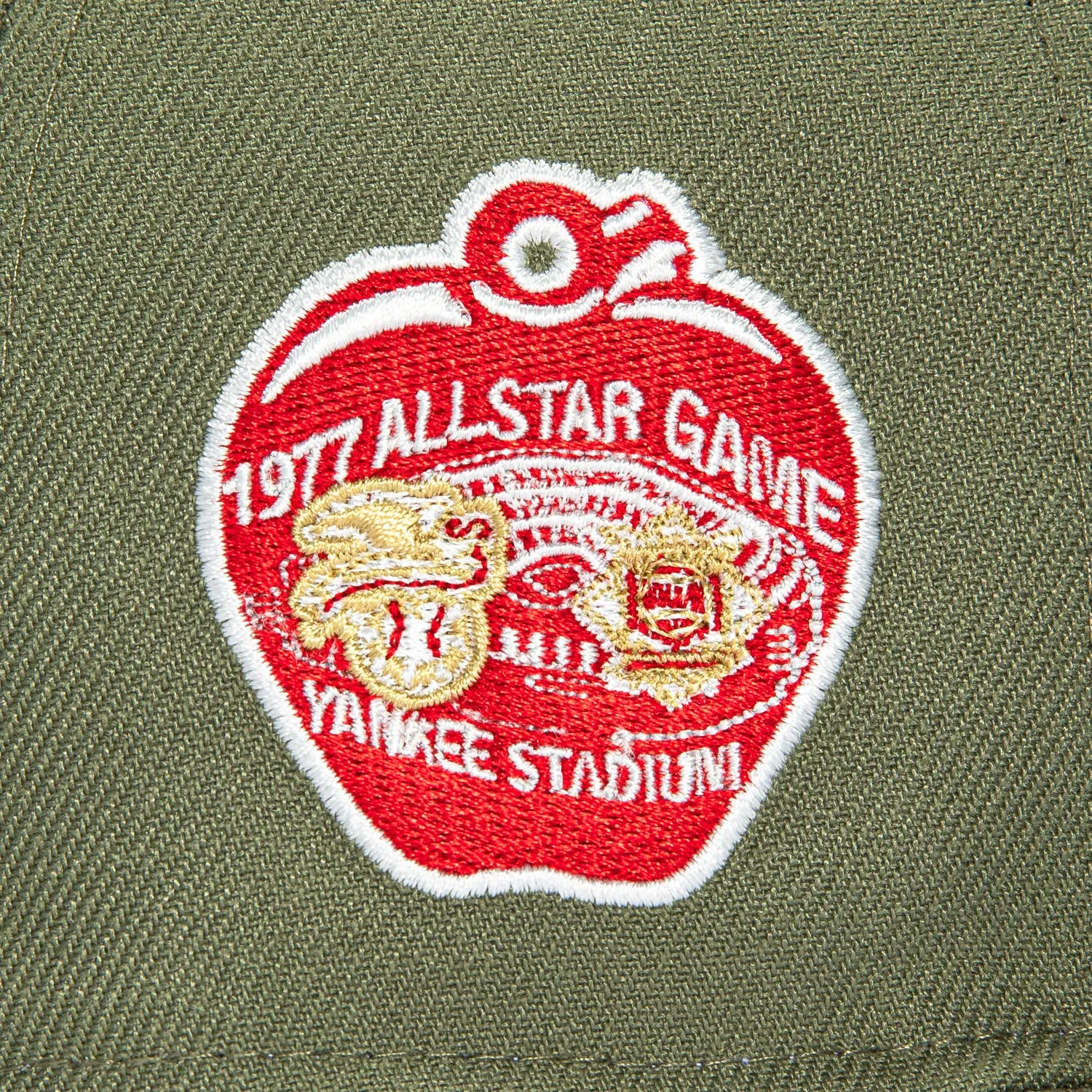 New Era 59Fifty Garden of Eden 2 New York Yankees 1977 All Star Game Patch Hat - Olive sold by Hat Club product image thumbnail 5