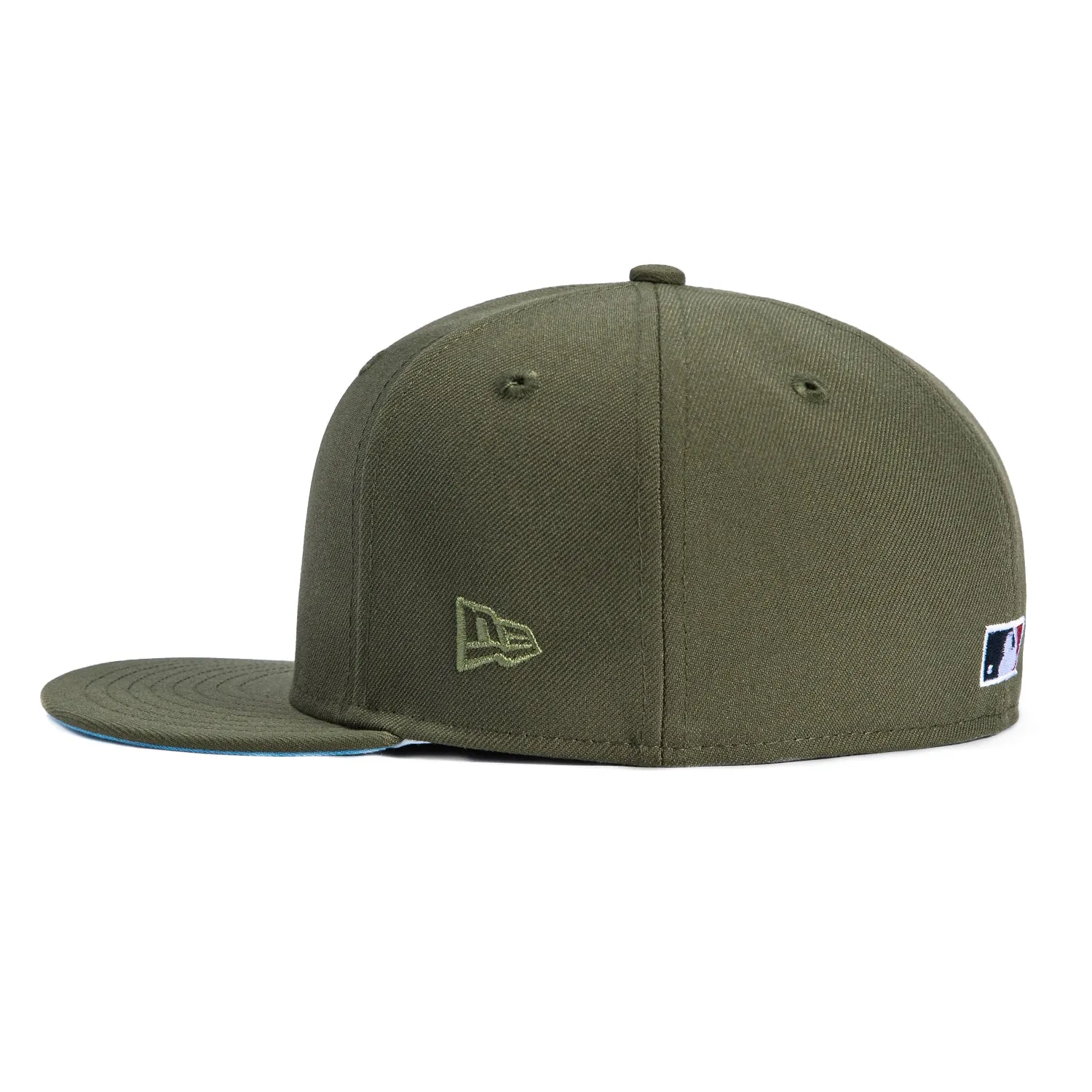 New Era 59Fifty Garden of Eden 2 Seattle Mariners 1987 Wood Fill Hat - Olive sold by Hat Club product image thumbnail 3