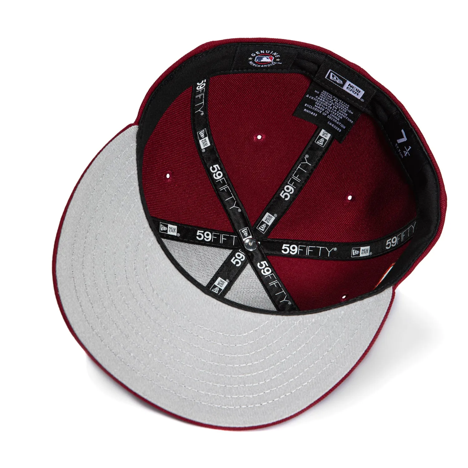 New Era 59Fifty San Francisco Giants Logo Patch Korean Script Hat - Cardinal sold by Hat Club product image thumbnail 2